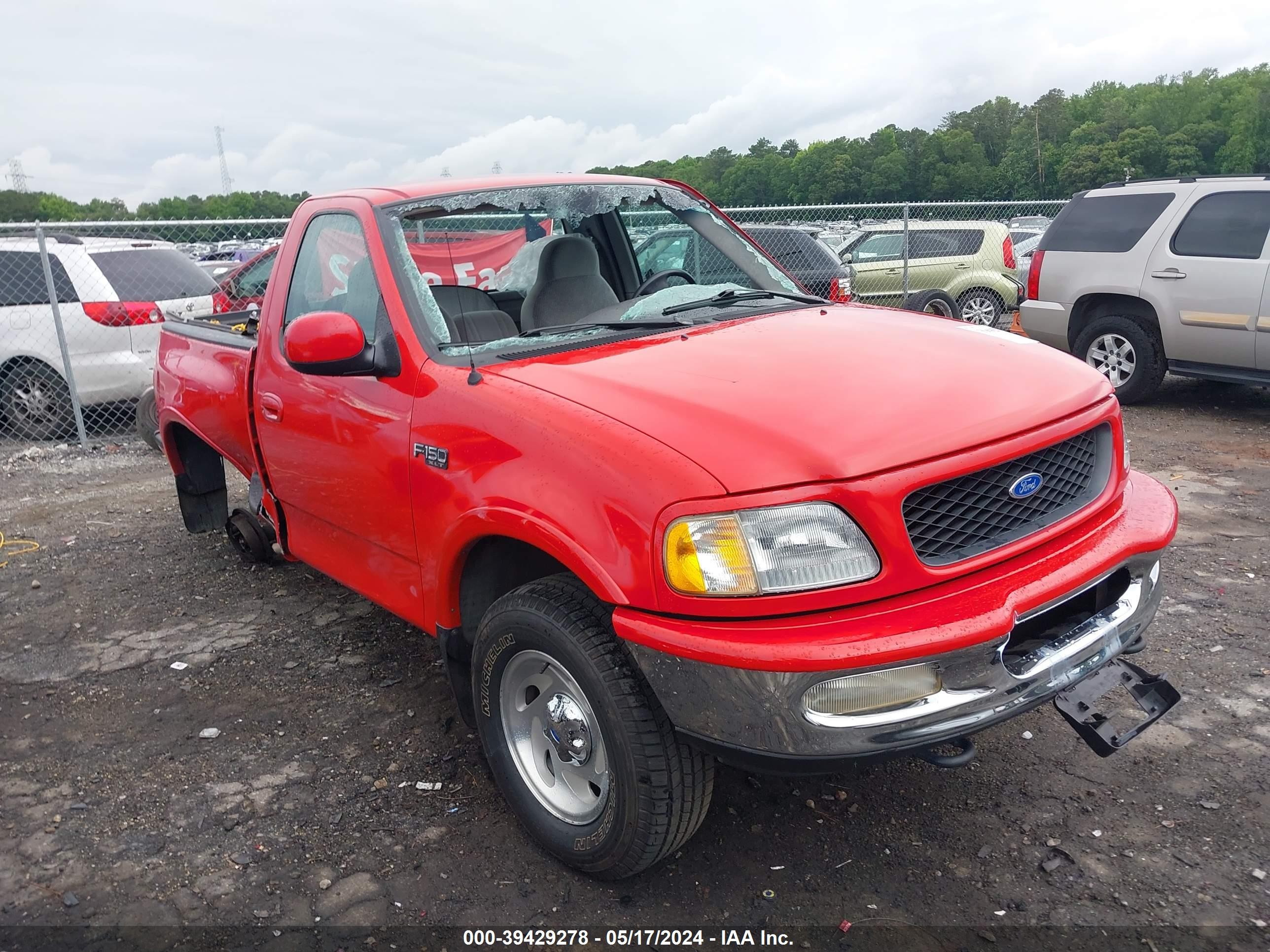 FORD F-150 1997 1ftdf08w4vkc72880