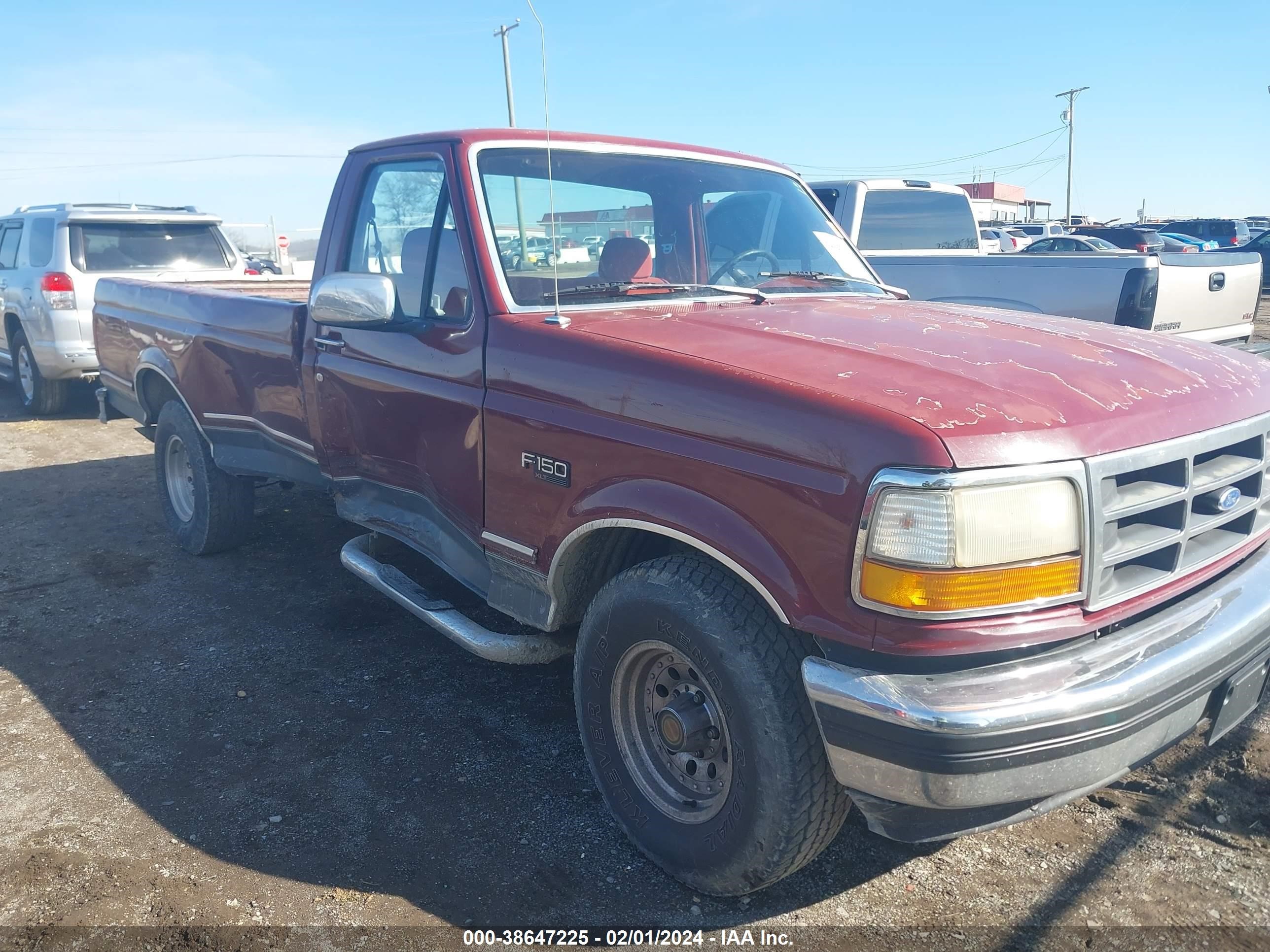 FORD F-150 1993 1ftdf15n4pla84746