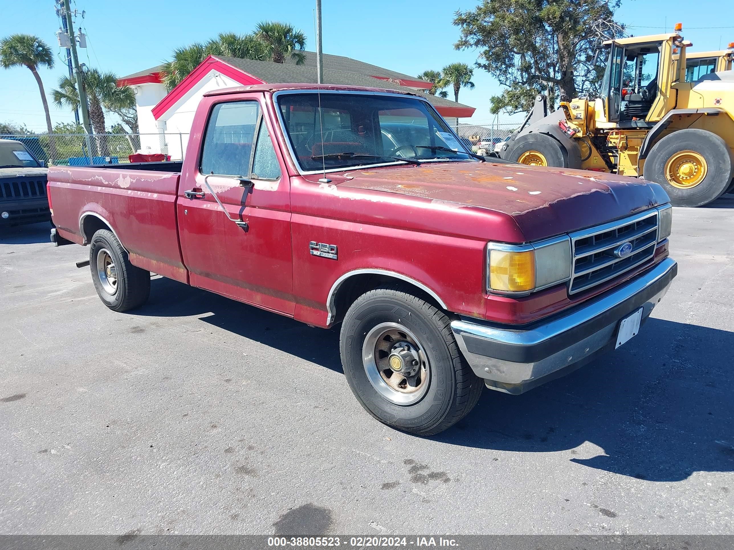 FORD F-150 1991 1ftdf15n5mna12938