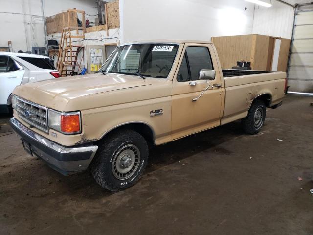 FORD F150 1987 1ftdf15n8hka31653