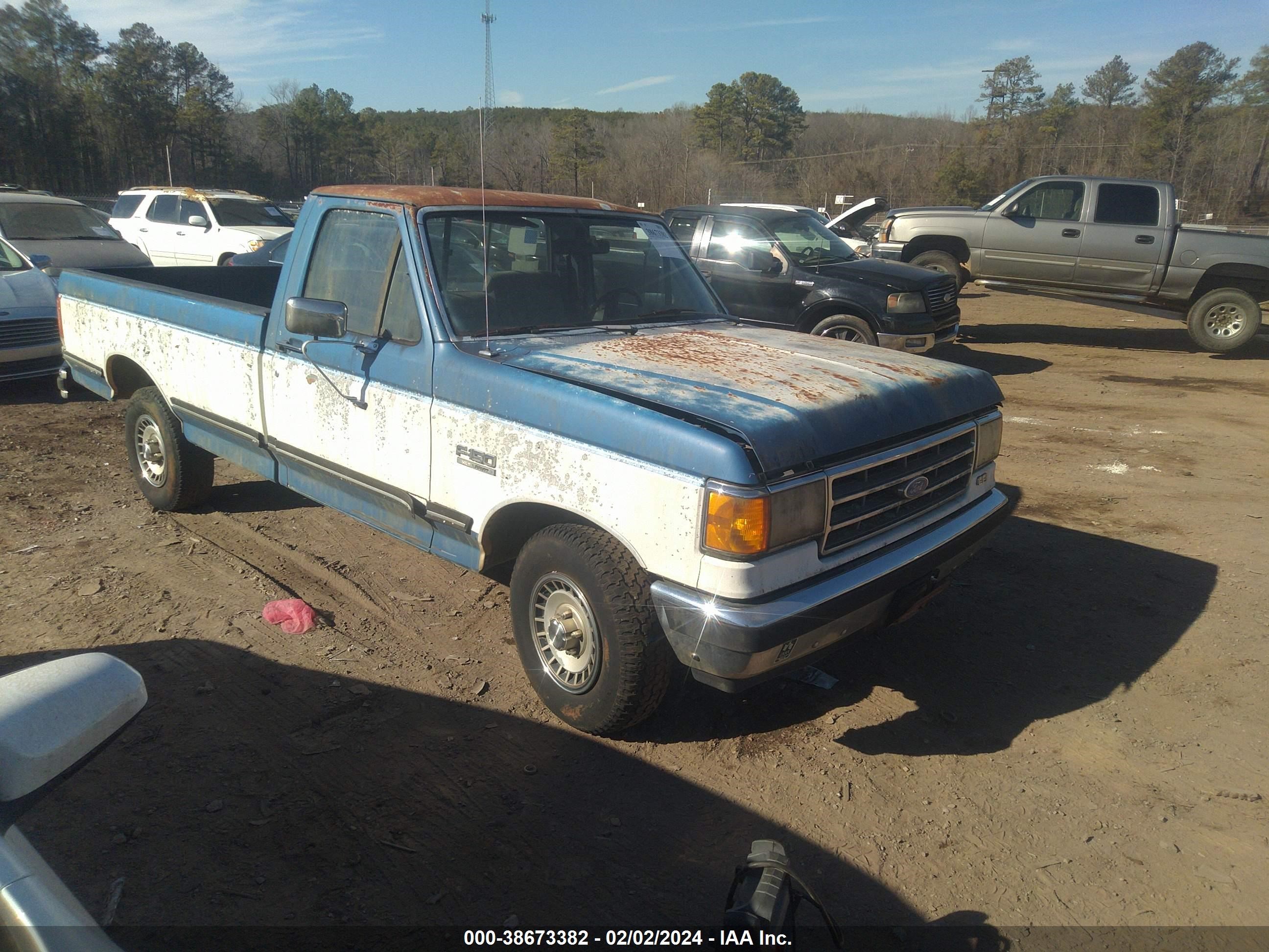 FORD F-150 1989 1ftdf15n8kna76033