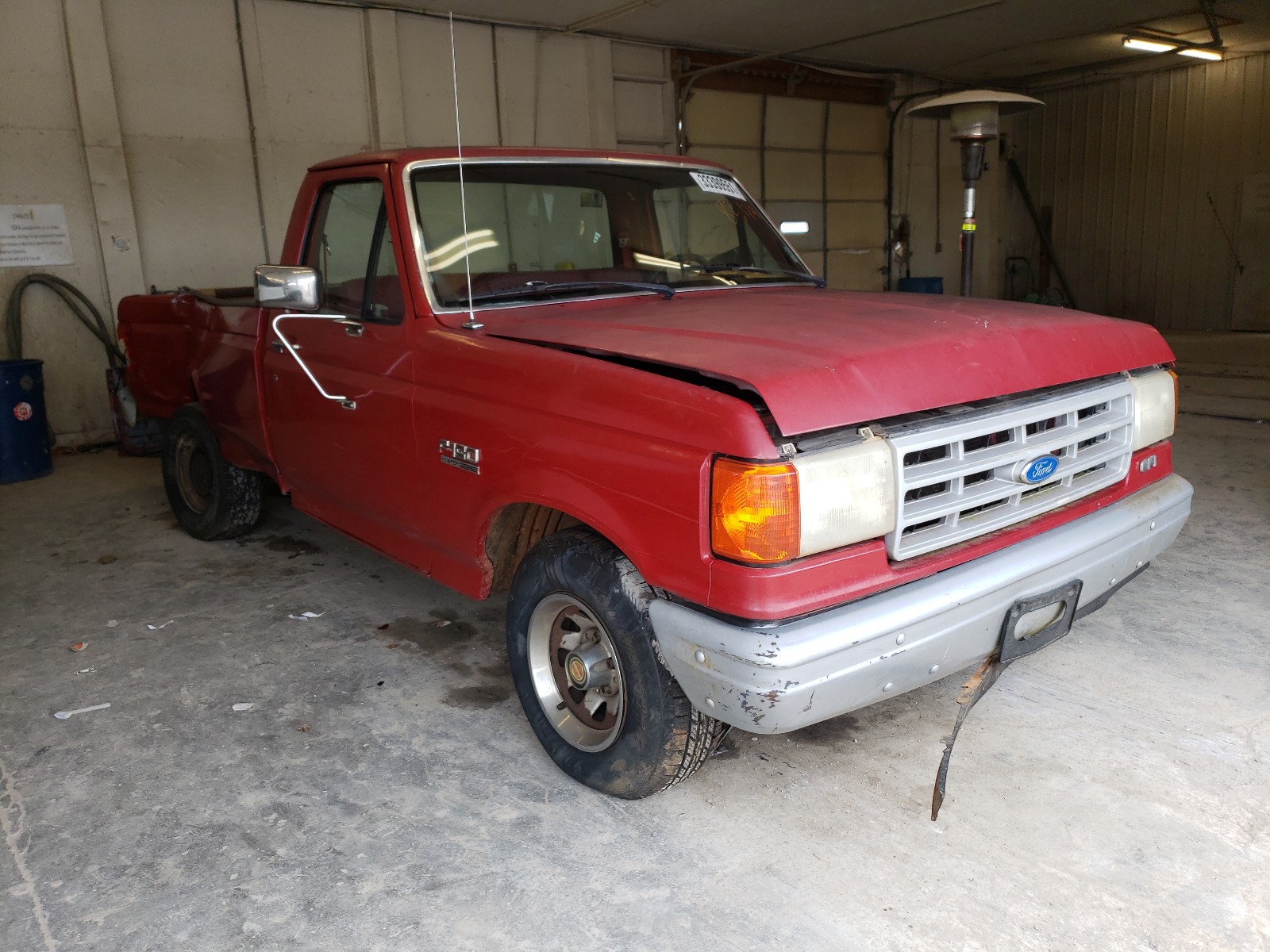 FORD F150 1991 1ftdf15y0mnb00290