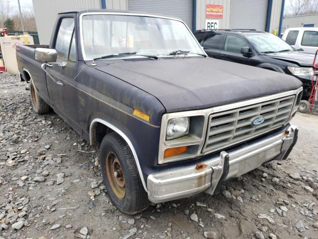 FORD F150 1985 1ftdf15y3fna77655