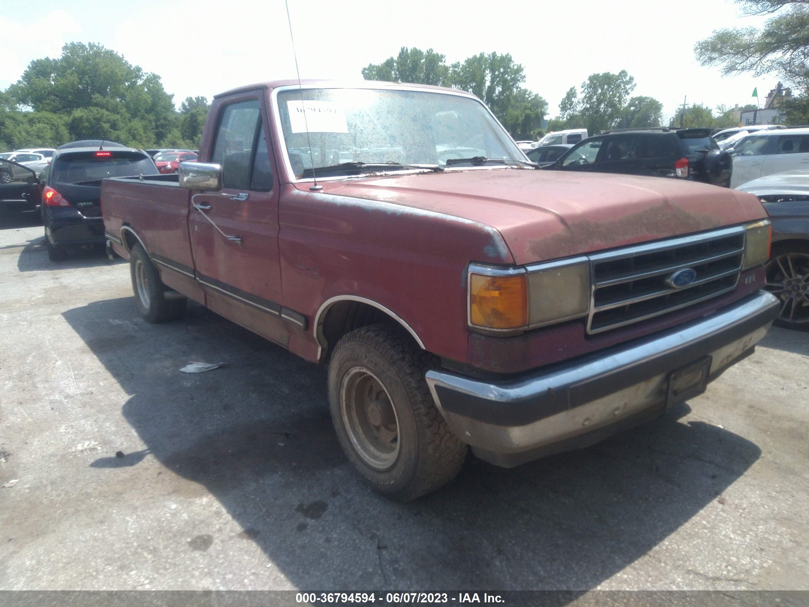 FORD F-150 1989 1ftdf15y3kkb16417