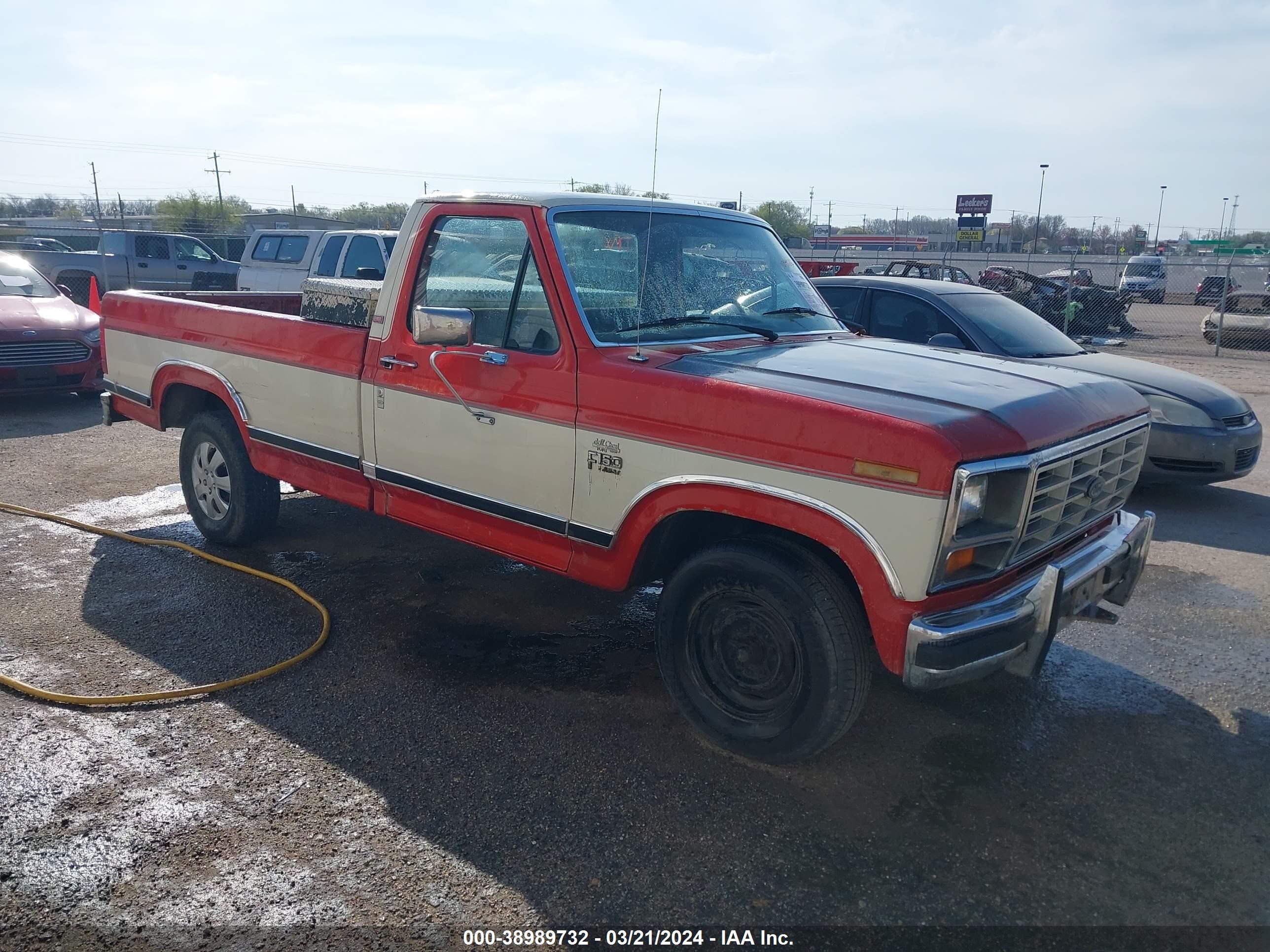 FORD F-150 1986 1ftdf15y4gkb95684