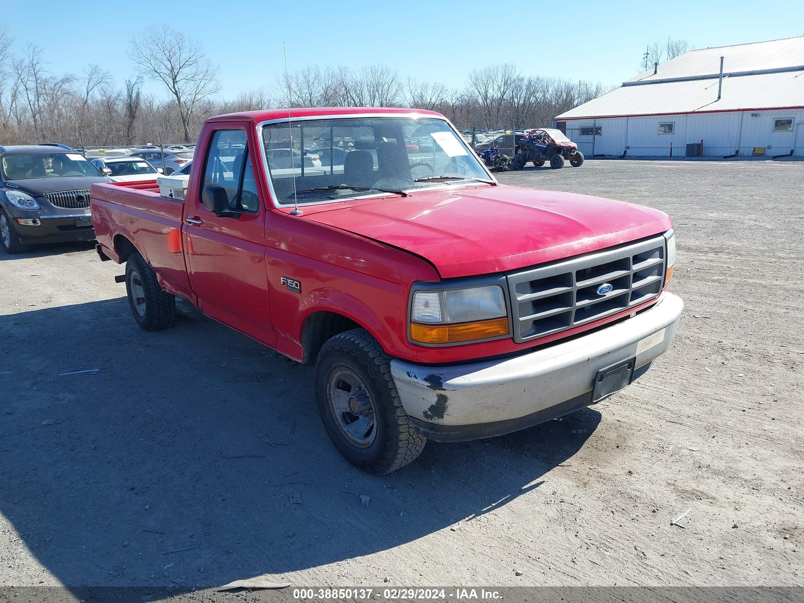 FORD F-150 1994 1ftdf15y4rlb64366