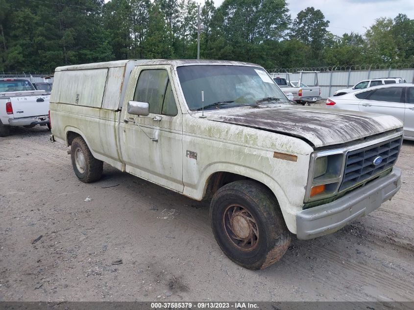 FORD F-150 1986 1ftdf15y6gnb08401