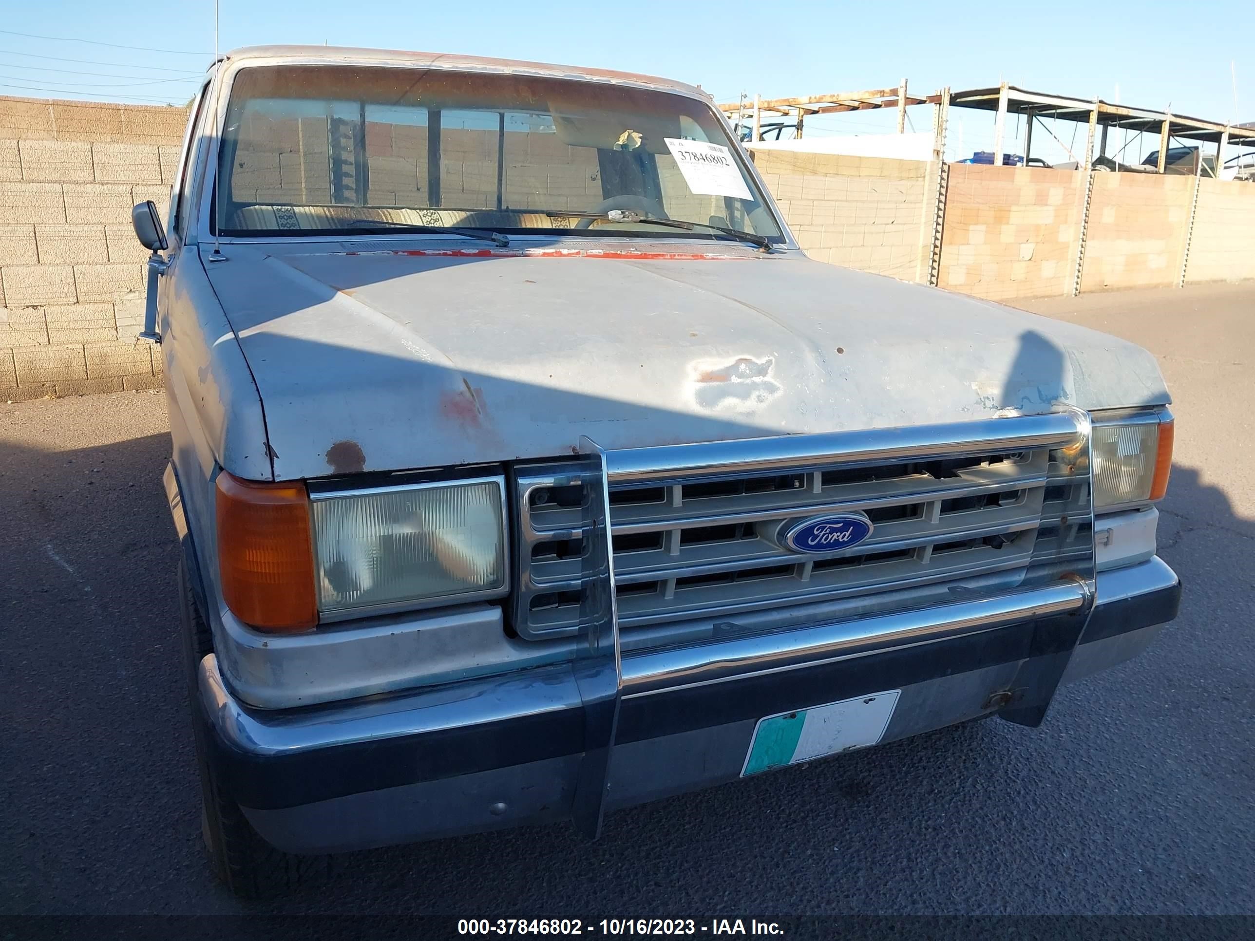 FORD F-150 1987 1ftdf15y6hka85835