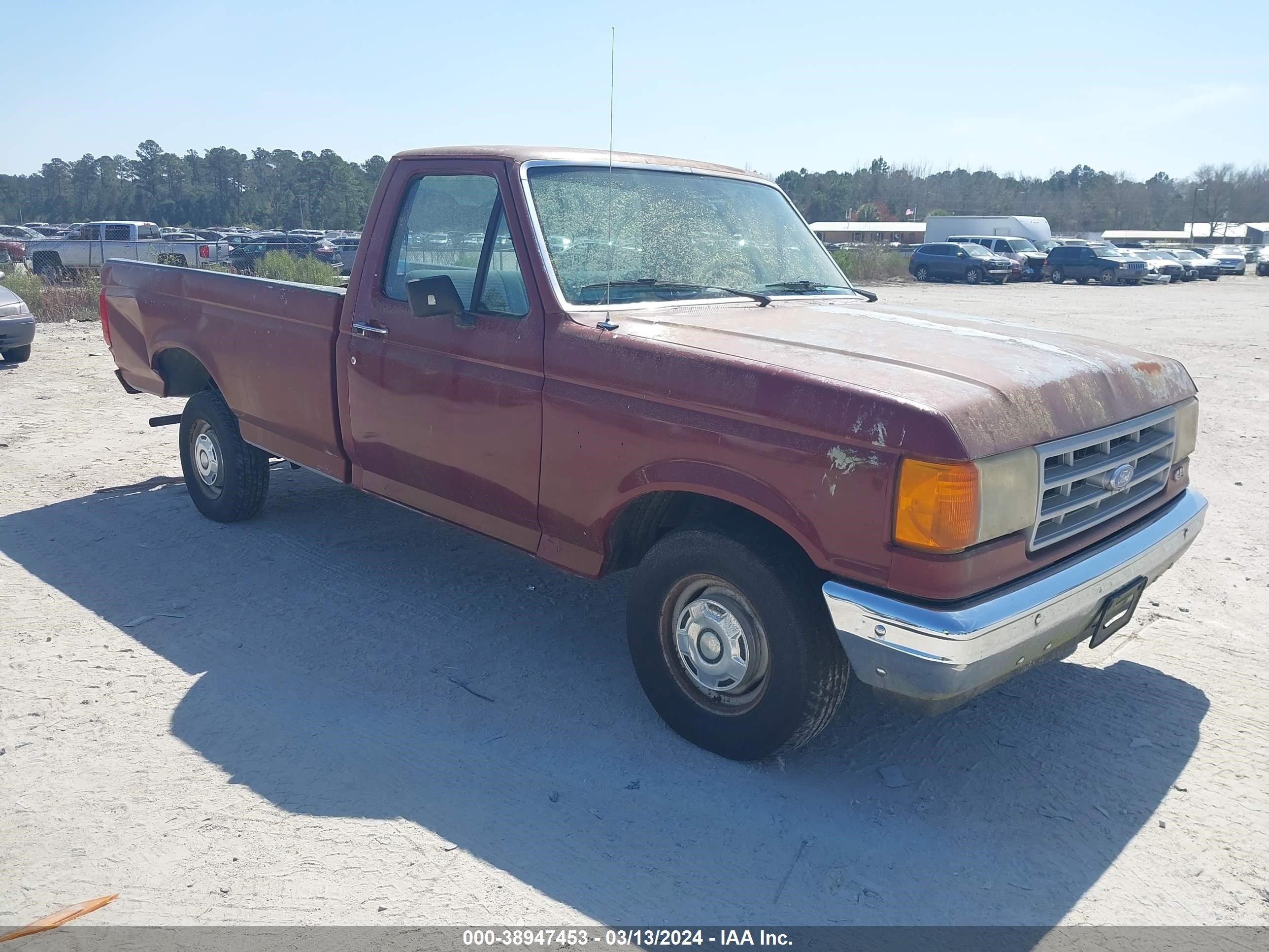 FORD F-150 1991 1ftdf15y6mnb10547