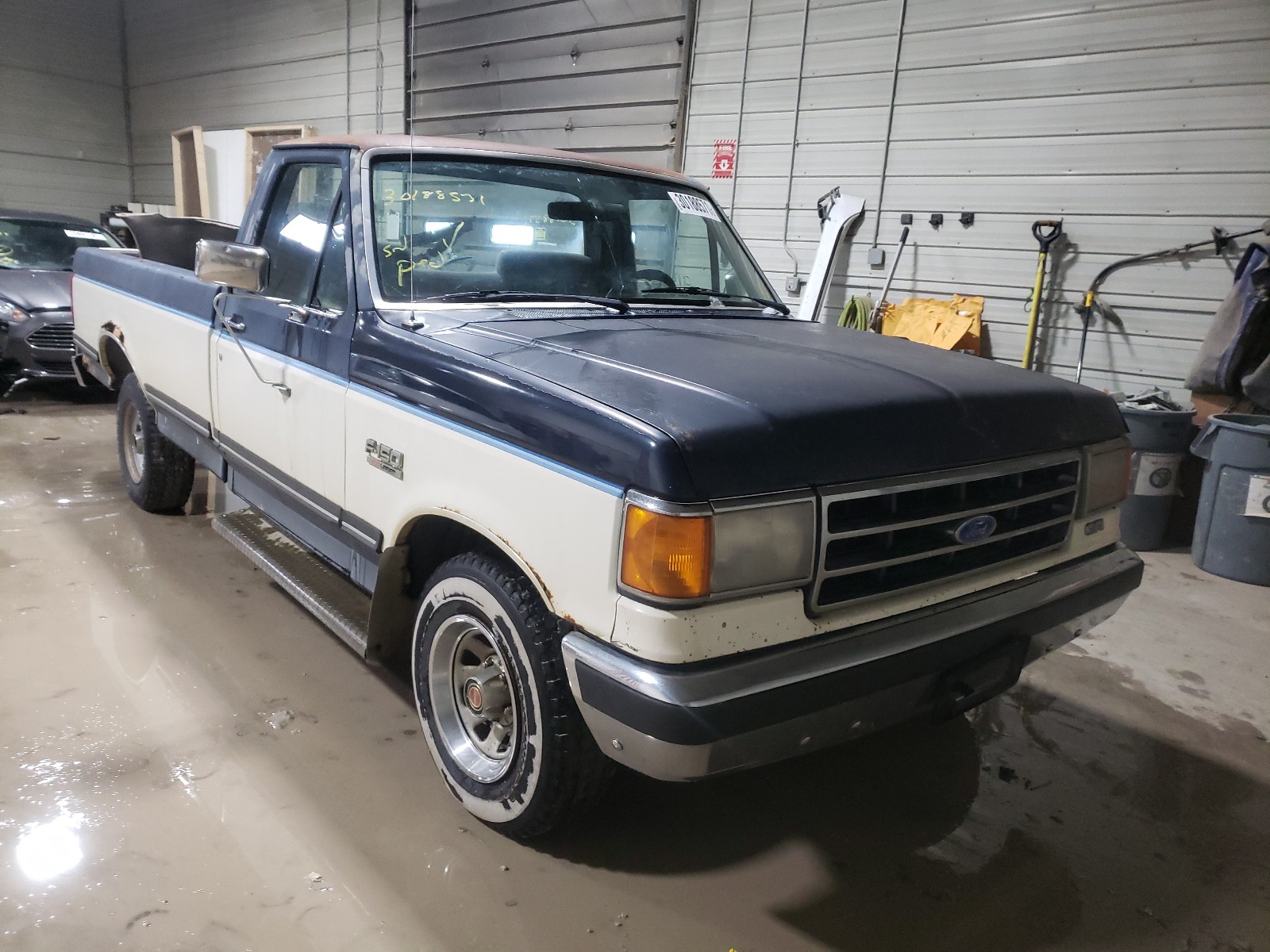 FORD F150 1991 1ftdf15y6mpb22640