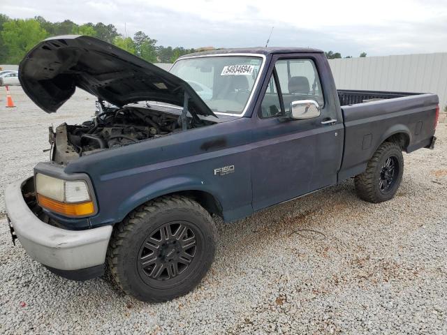 FORD F150 1992 1ftdf15y6nnb17676