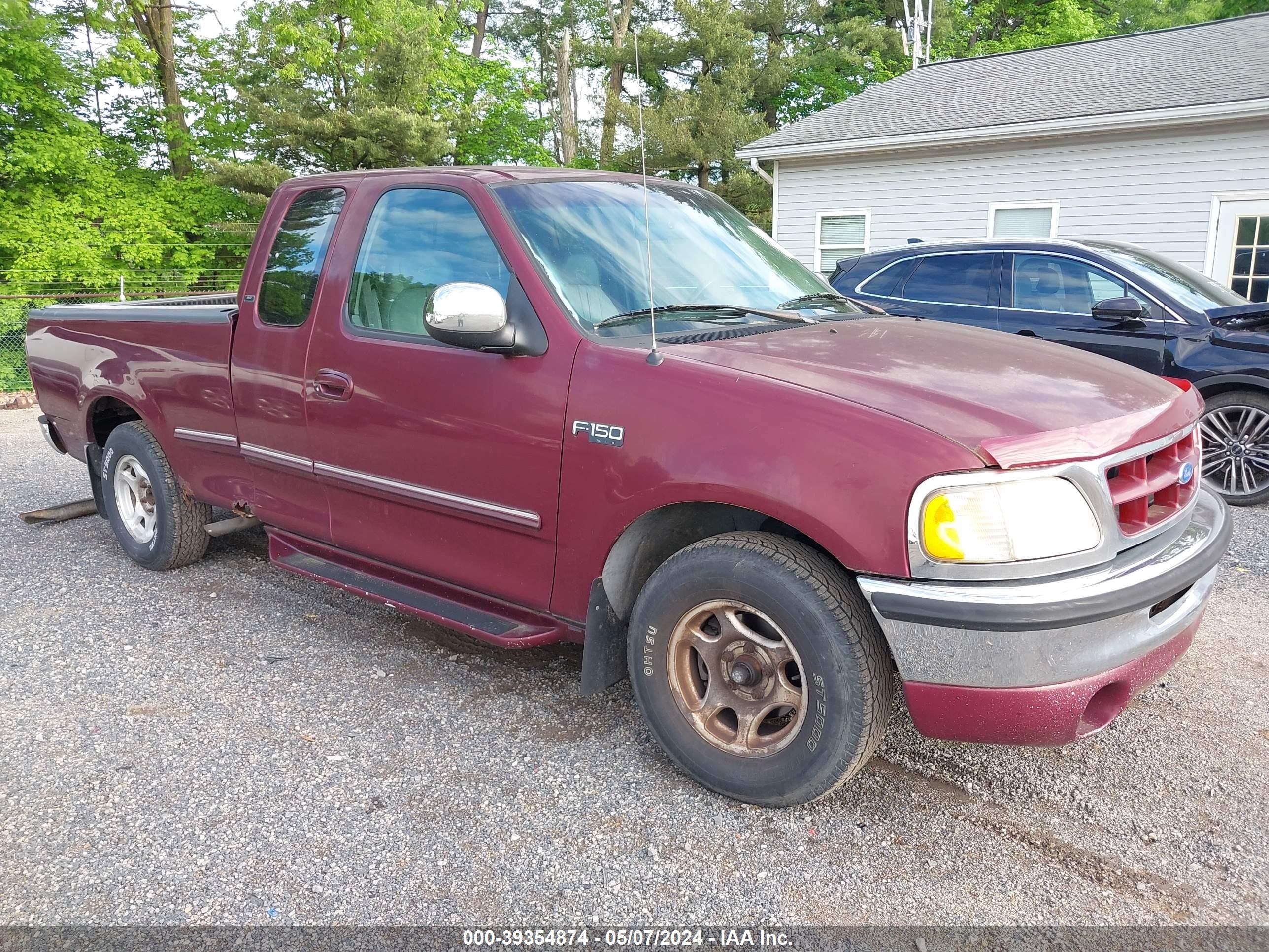 FORD F-150 1997 1ftdx1765vnb10856