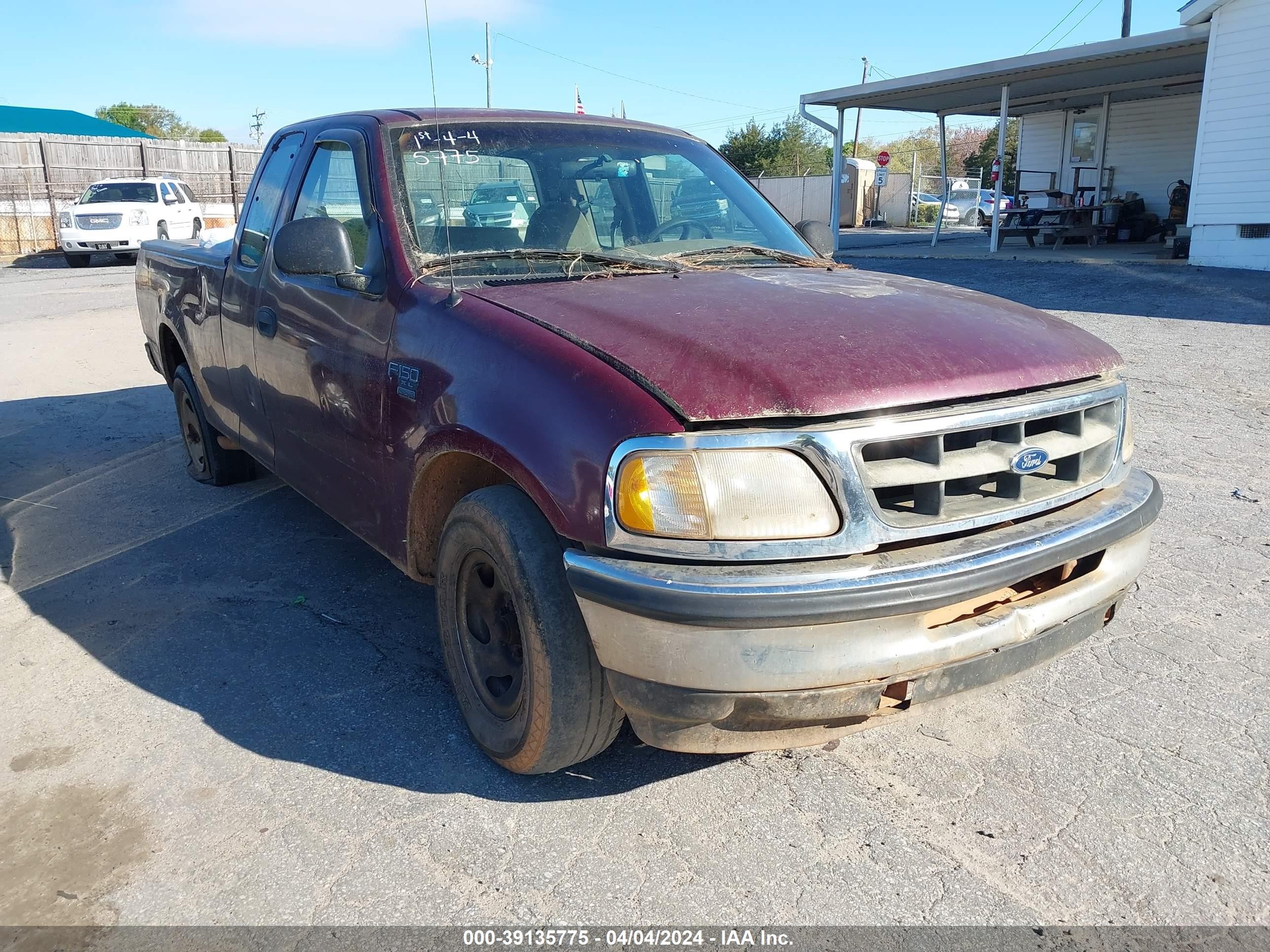 FORD F-150 1997 1ftdx1767vnc38239