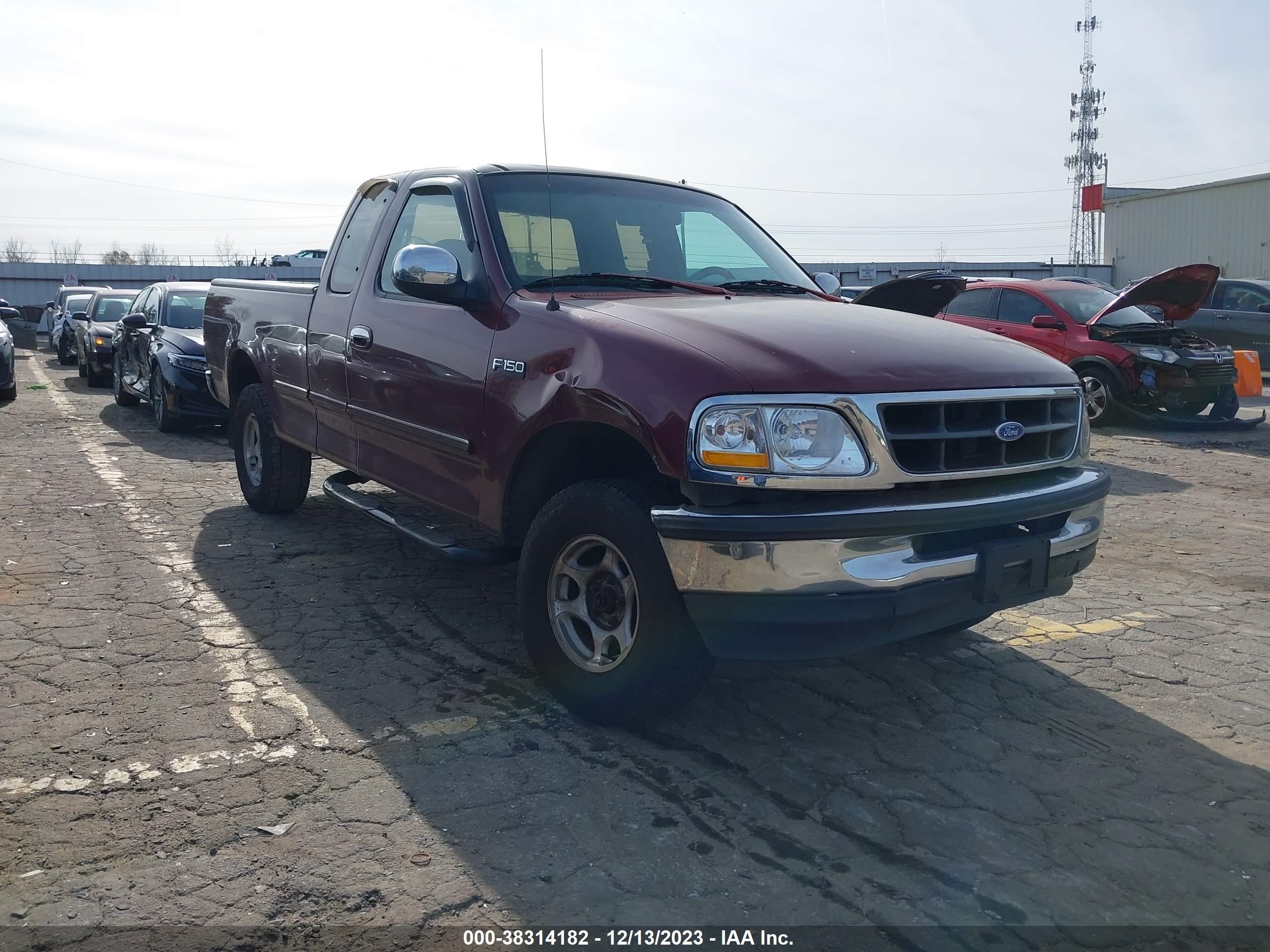 FORD F-150 1997 1ftdx17wxvnc15604