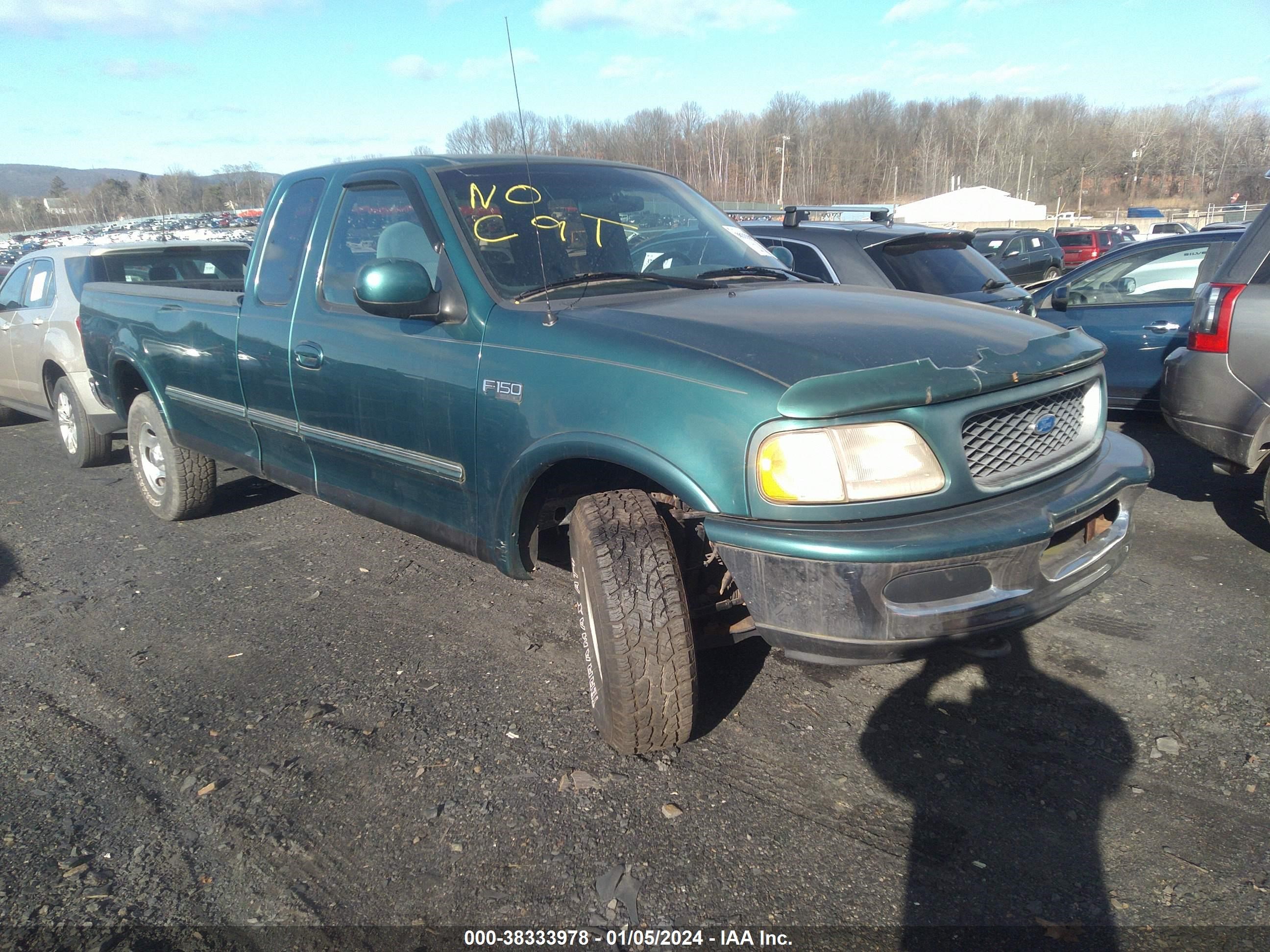 FORD F-150 1997 1ftdx18w7vnc86094