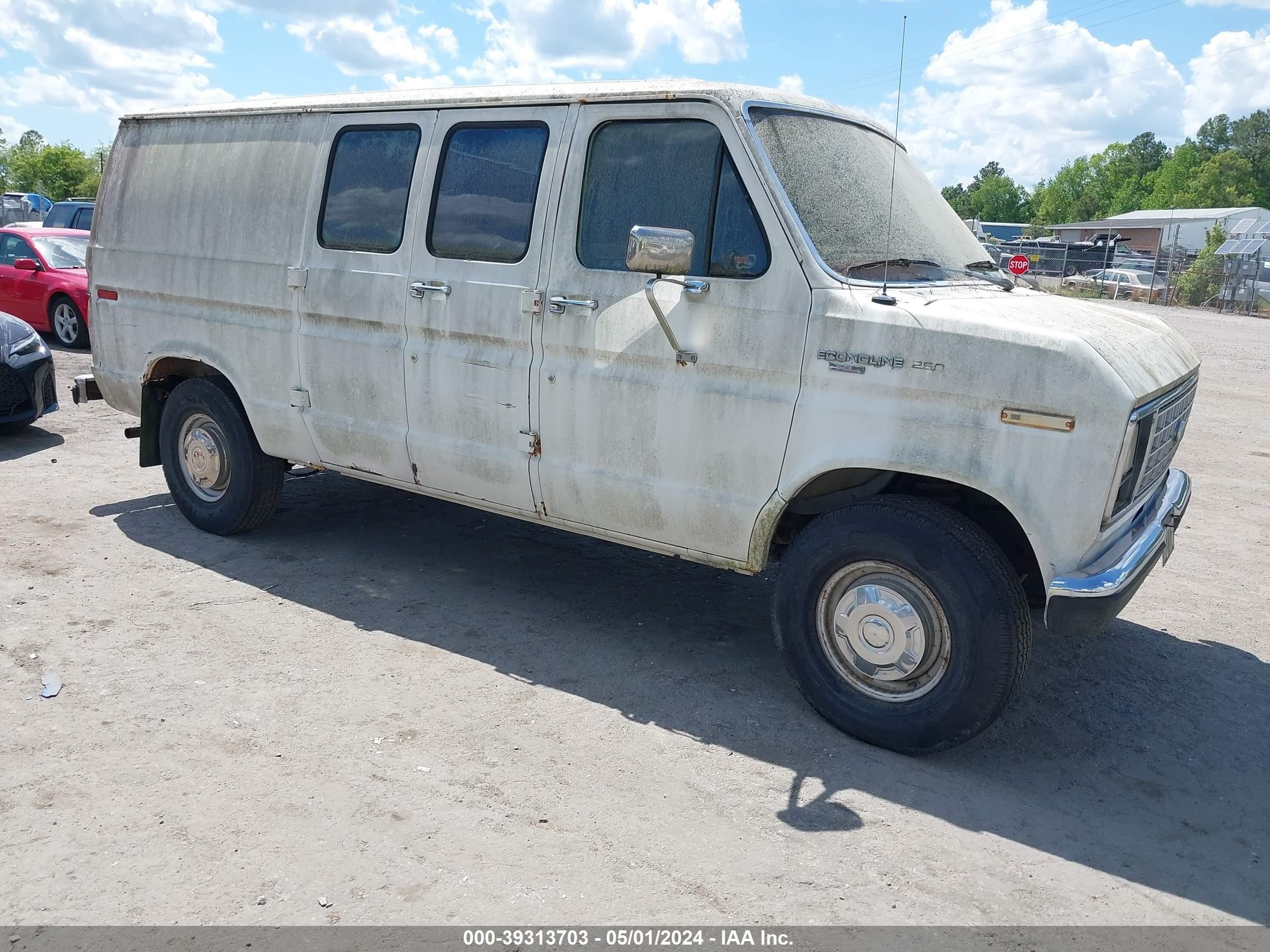 FORD ECONOLINE 1987 1ftee24n1hha17671