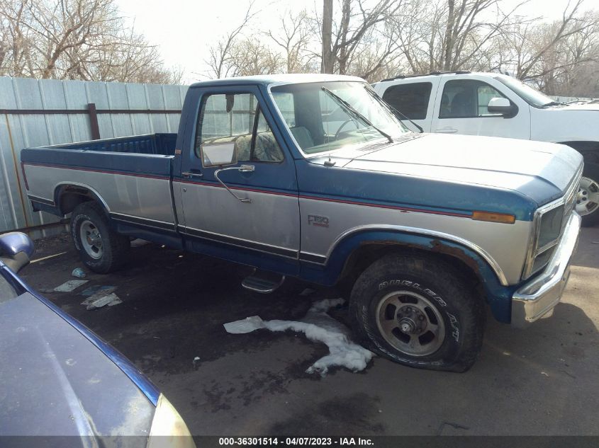 FORD F-150 1982 1ftef14g2cpa73349