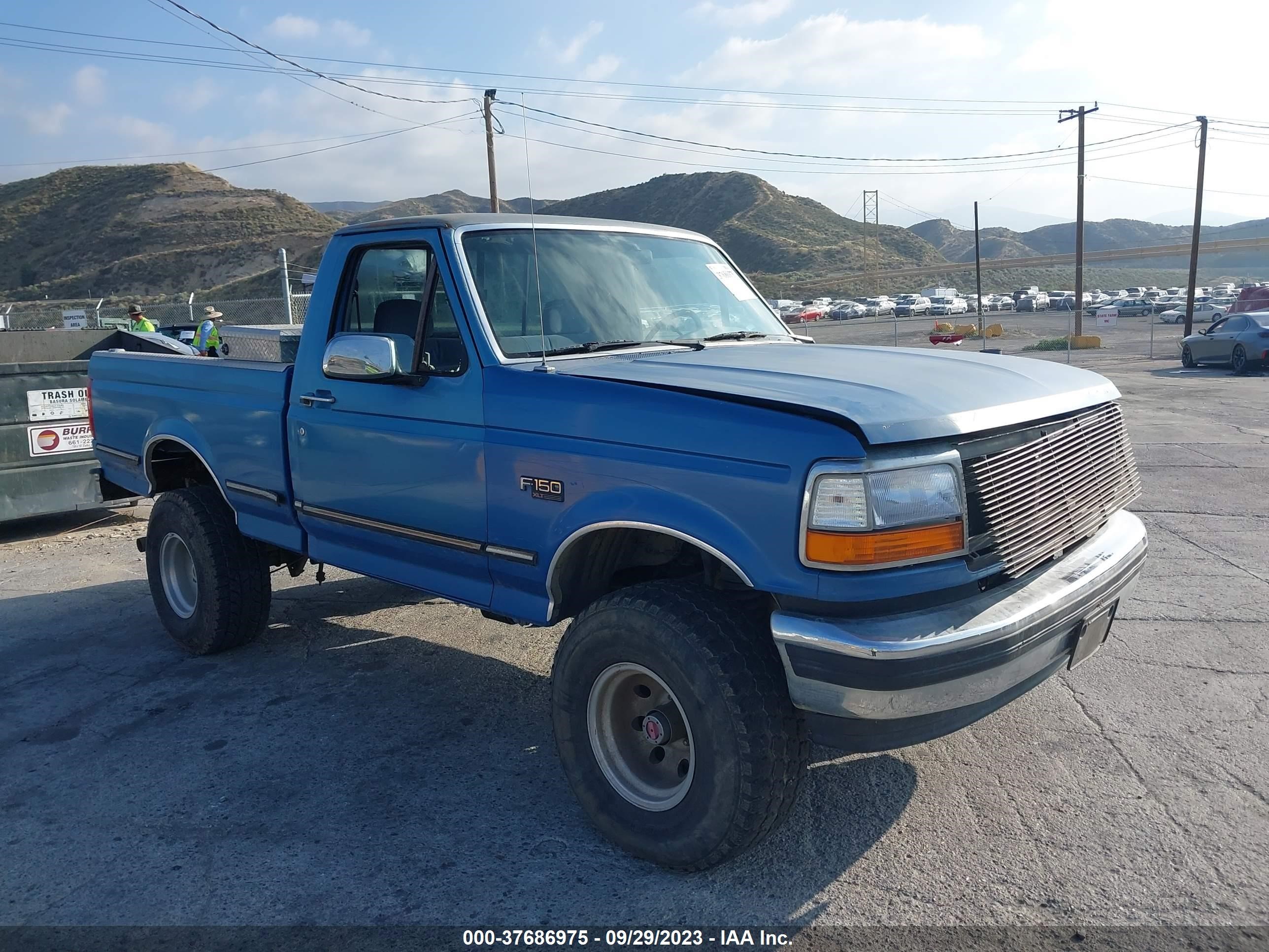 FORD F-150 1992 1ftef14h1npa93054