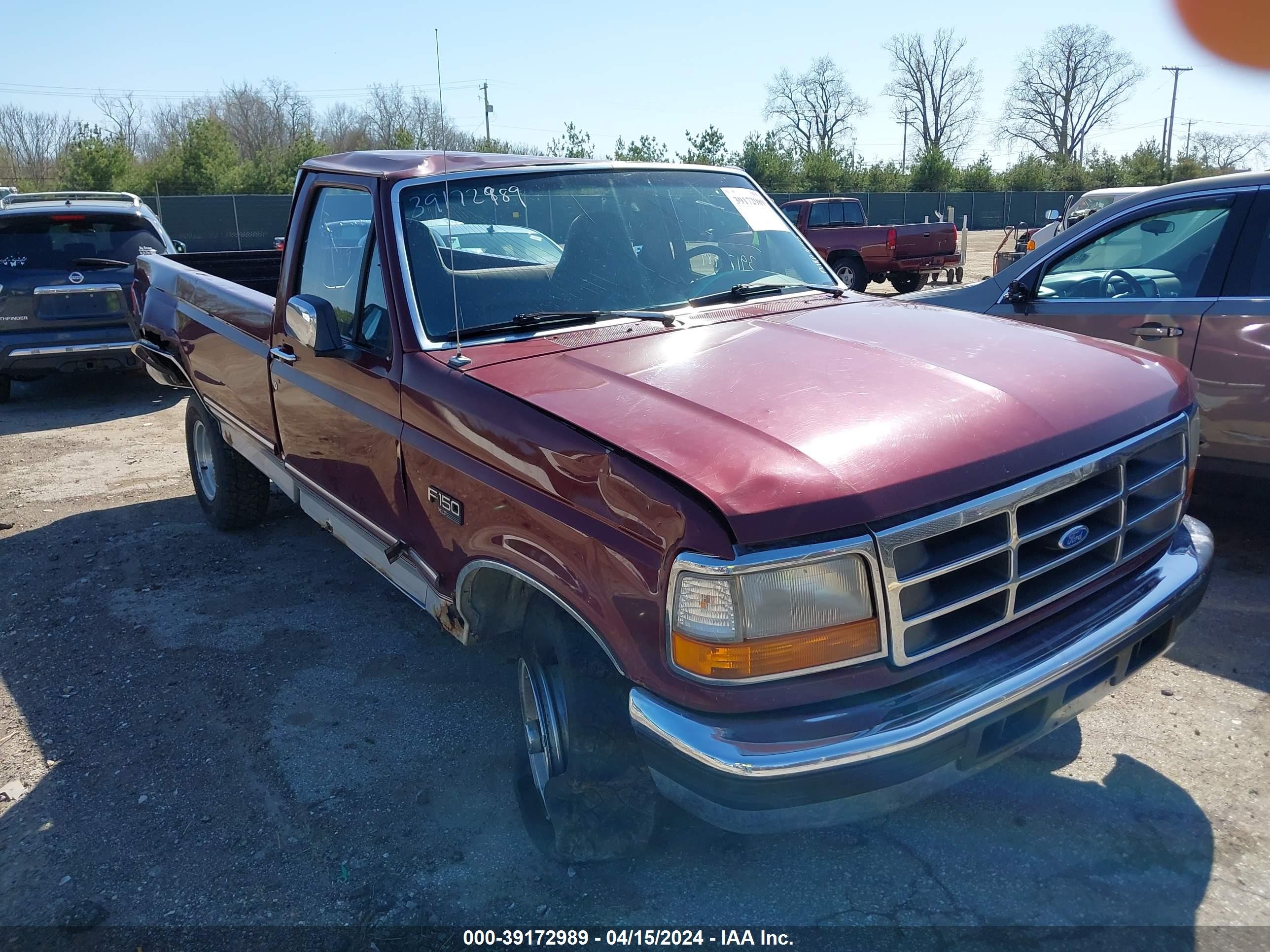 FORD F-150 1996 1ftef14h2tlb19391