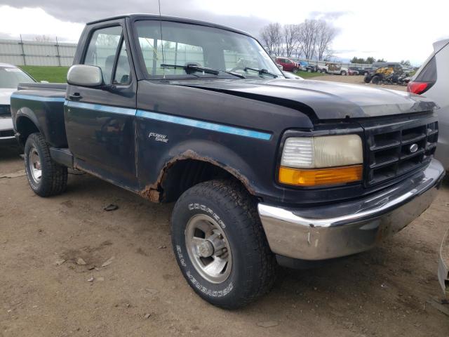 FORD F150 1992 1ftef14h3nkb27749