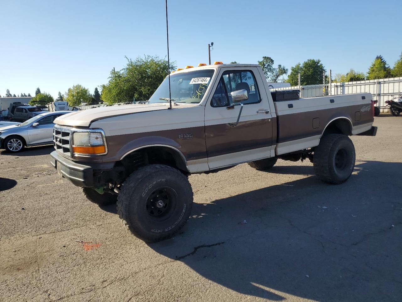 FORD F-150 1993 1ftef14h4pla27463