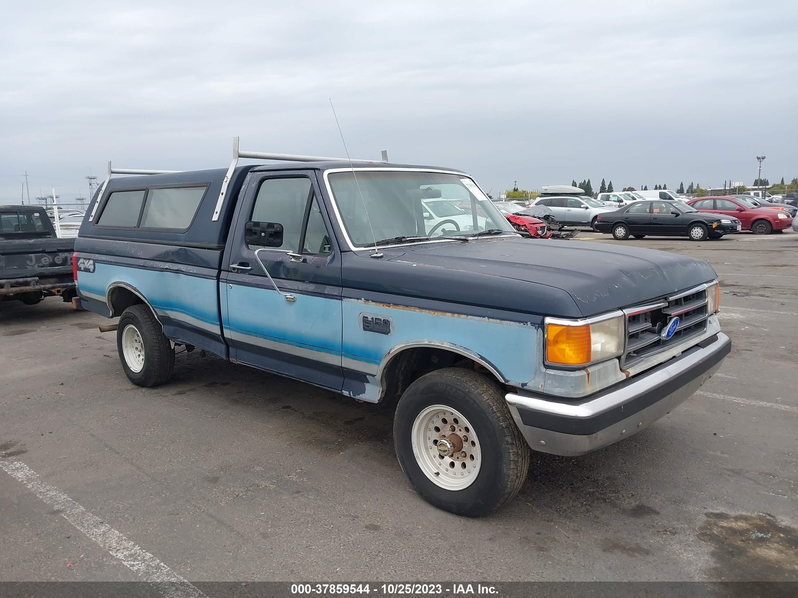 FORD F-150 1991 1ftef14n0mla23346