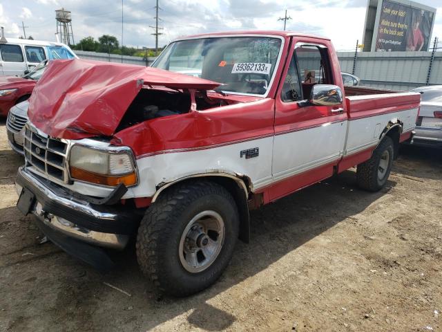 FORD F150 1995 1ftef14n3sna92226