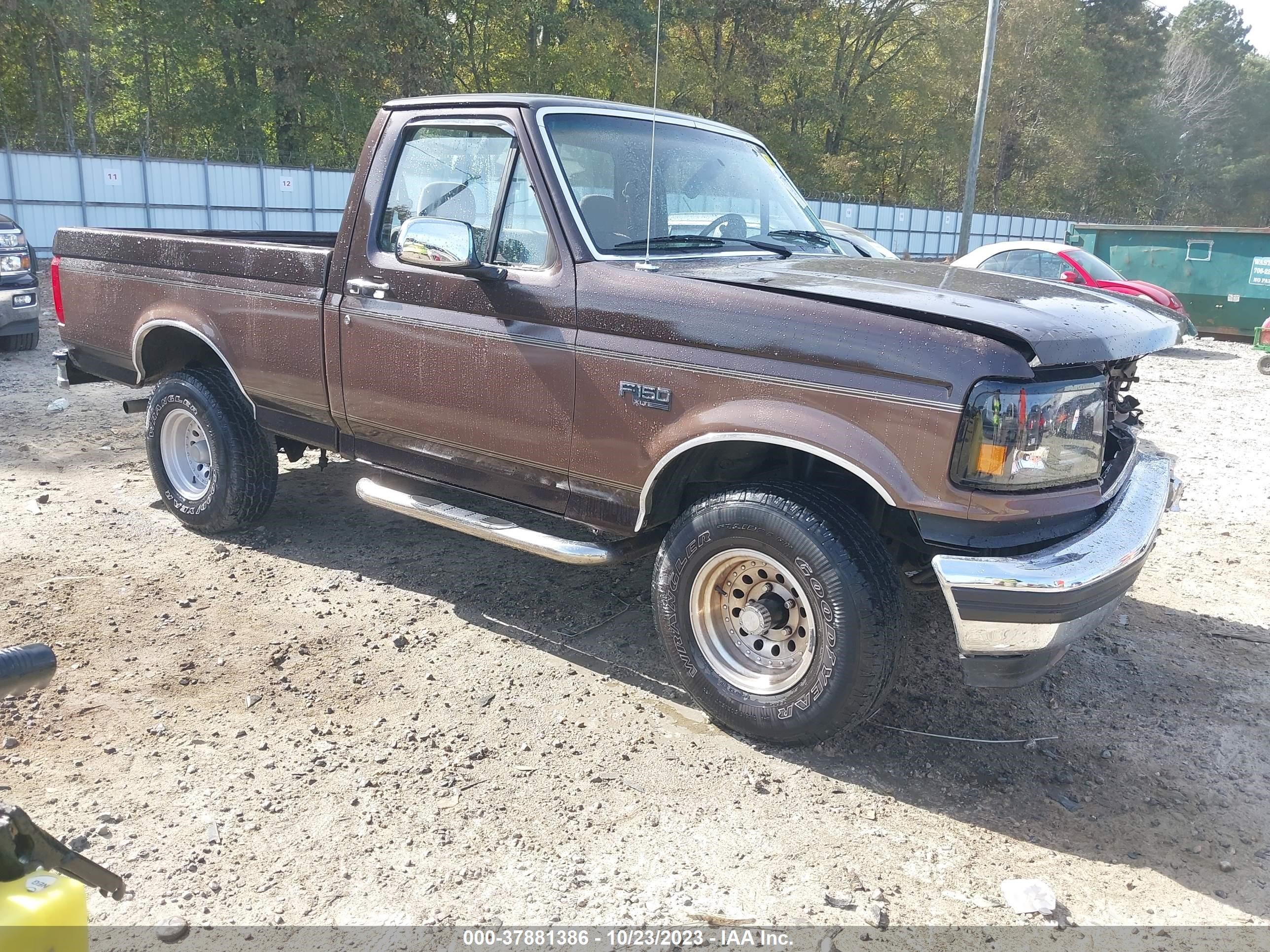 FORD F-150 1993 1ftef14n5pnb17585