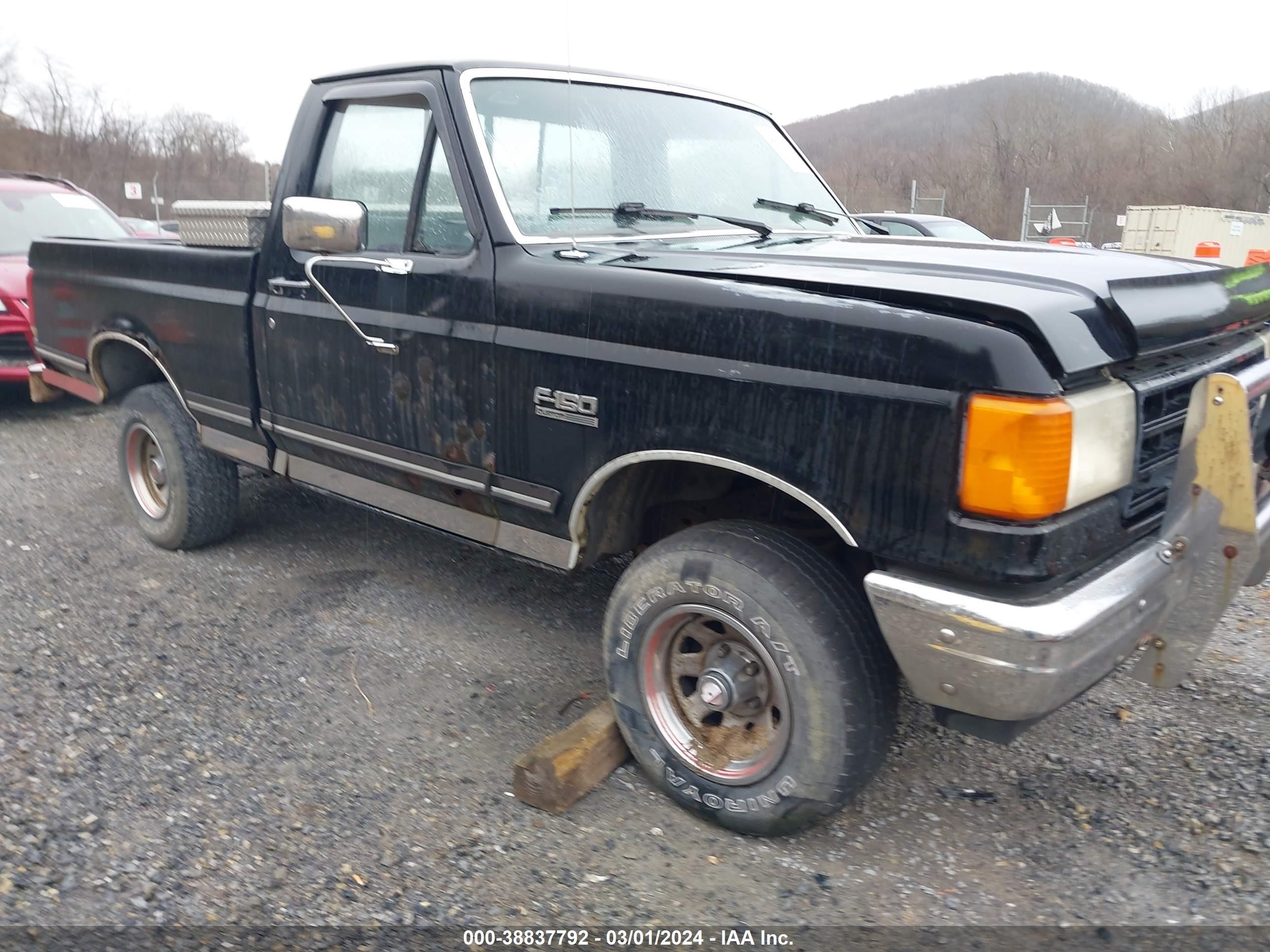 FORD F-150 1987 1ftef14n6hnb24255