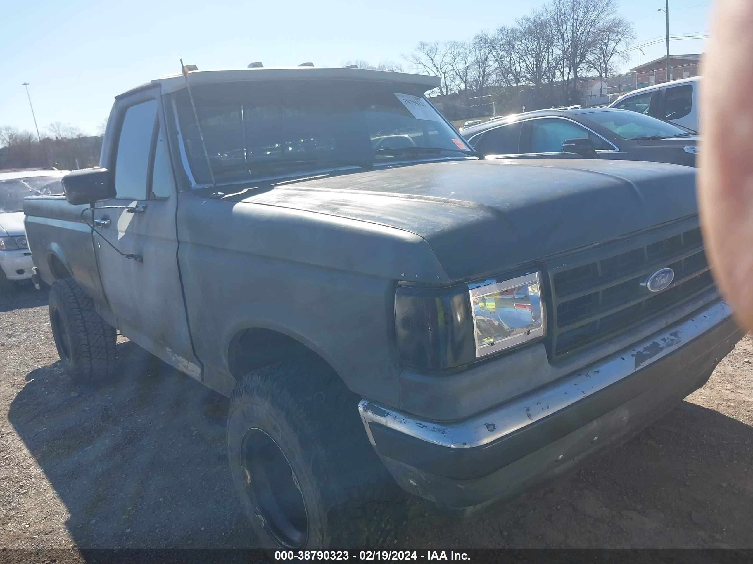 FORD F-150 1989 1ftef14n7knb40469