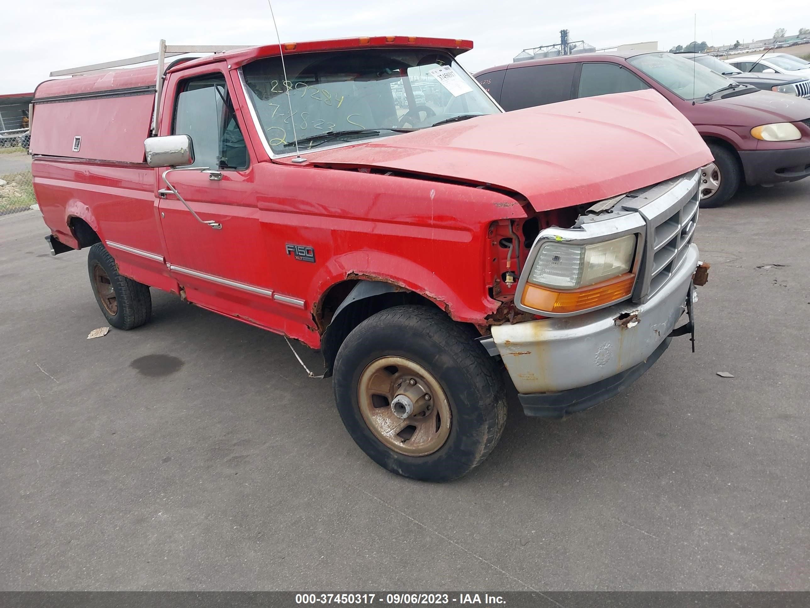 FORD F-150 1996 1ftef14n8tla68209