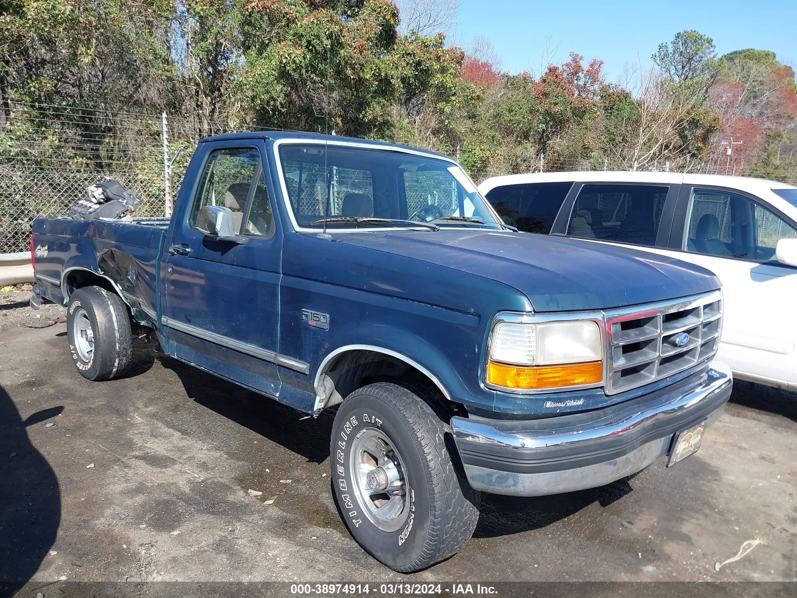 FORD F-150 1993 1ftef14nxpna12654