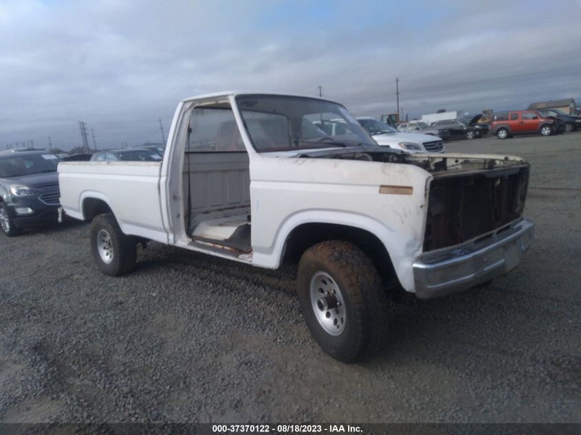 FORD F-150 1985 1ftef14y1fpa15603