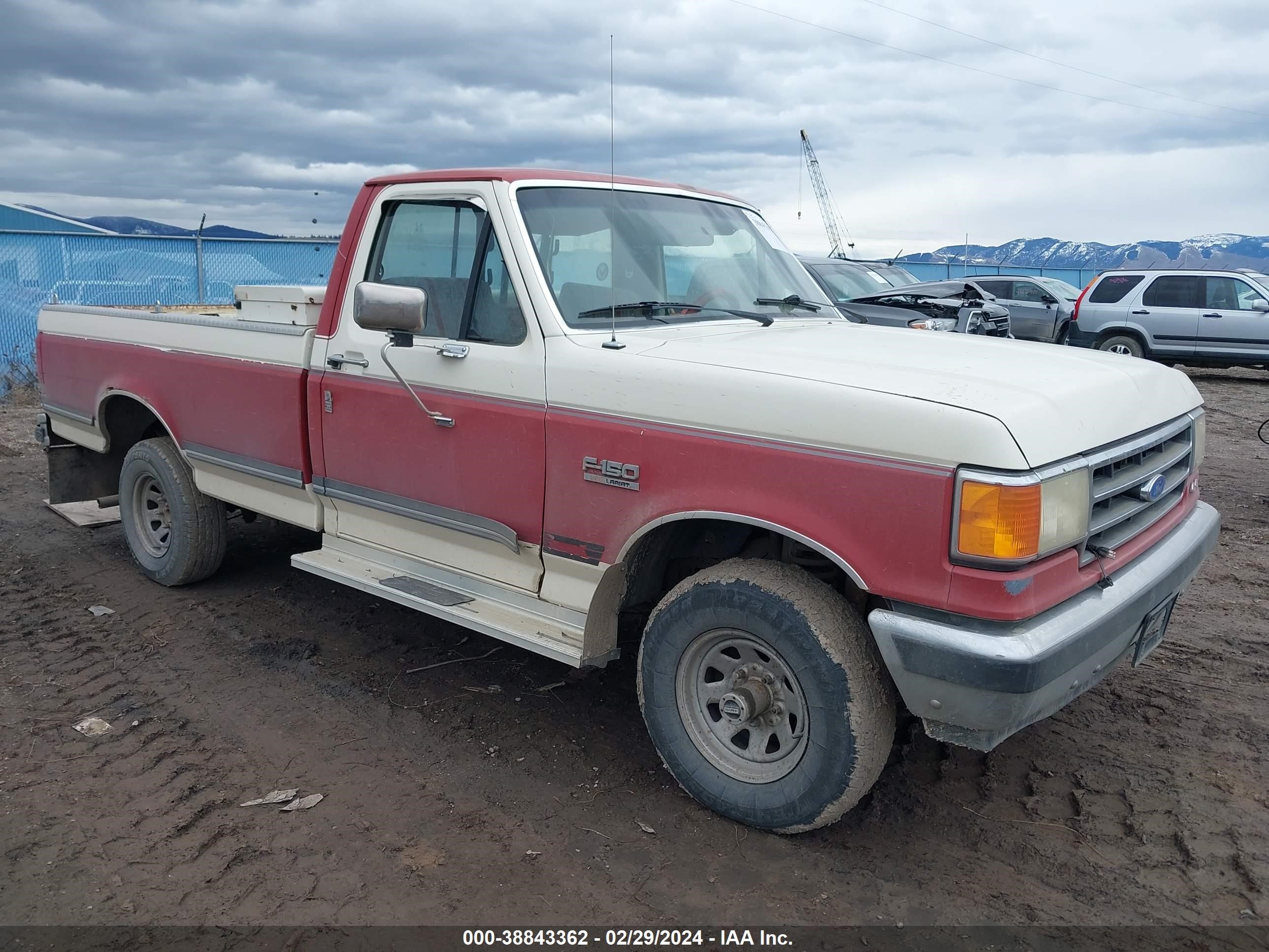 FORD F-150 1989 1ftef14y1kpb40093