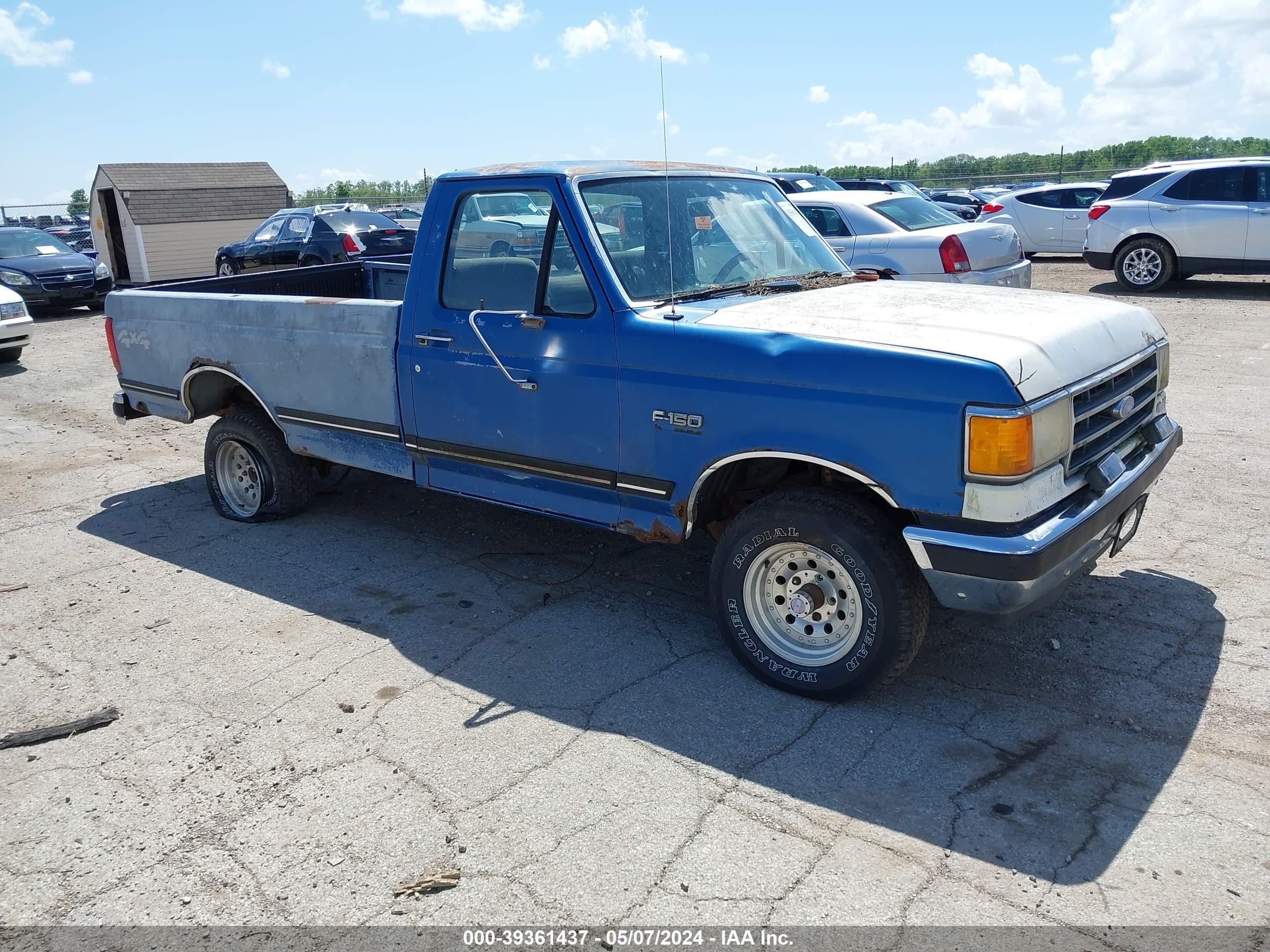 FORD F-150 1991 1ftef14y6mna69763