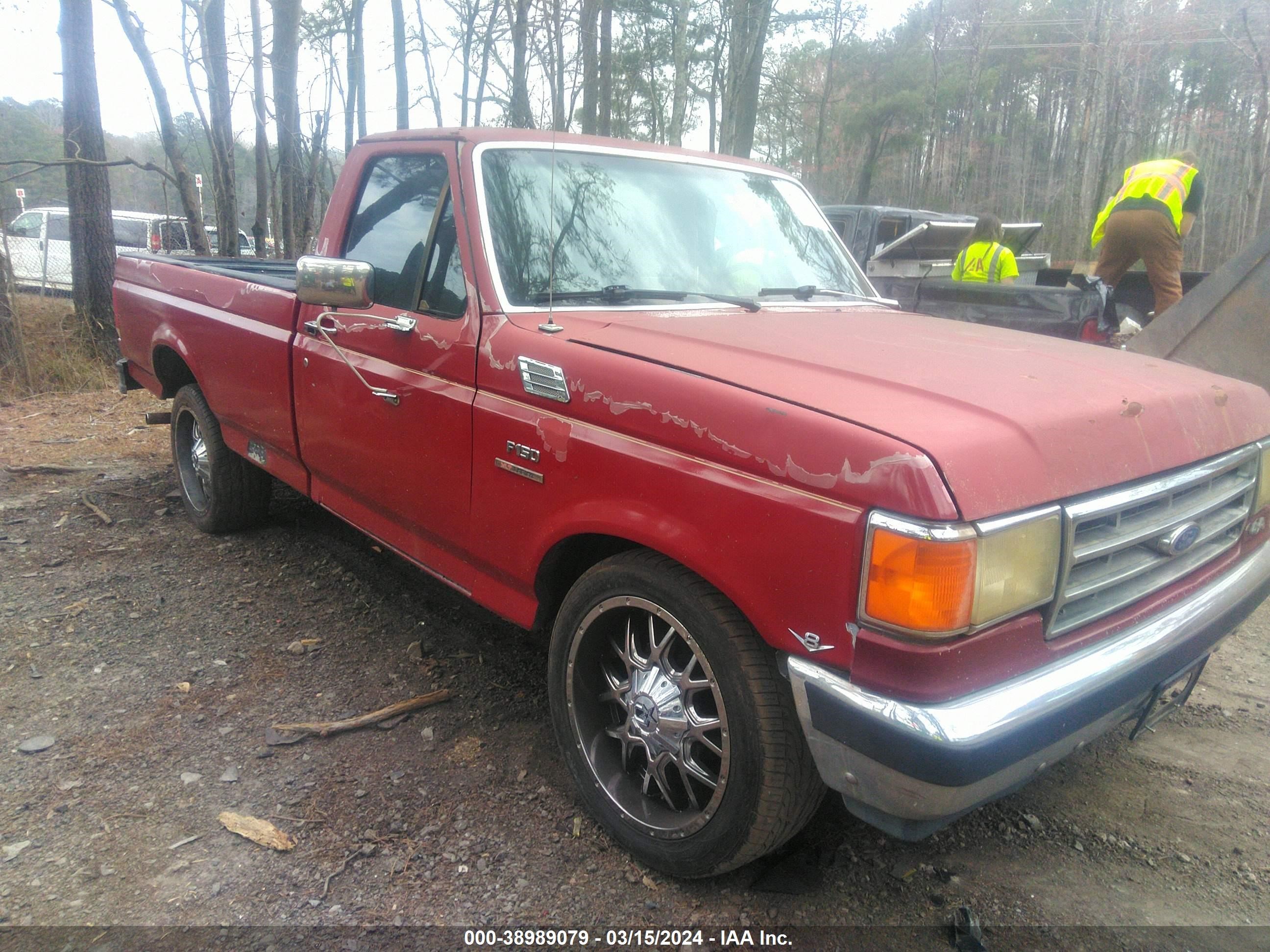 FORD F-150 1989 1ftef15n2kna58843