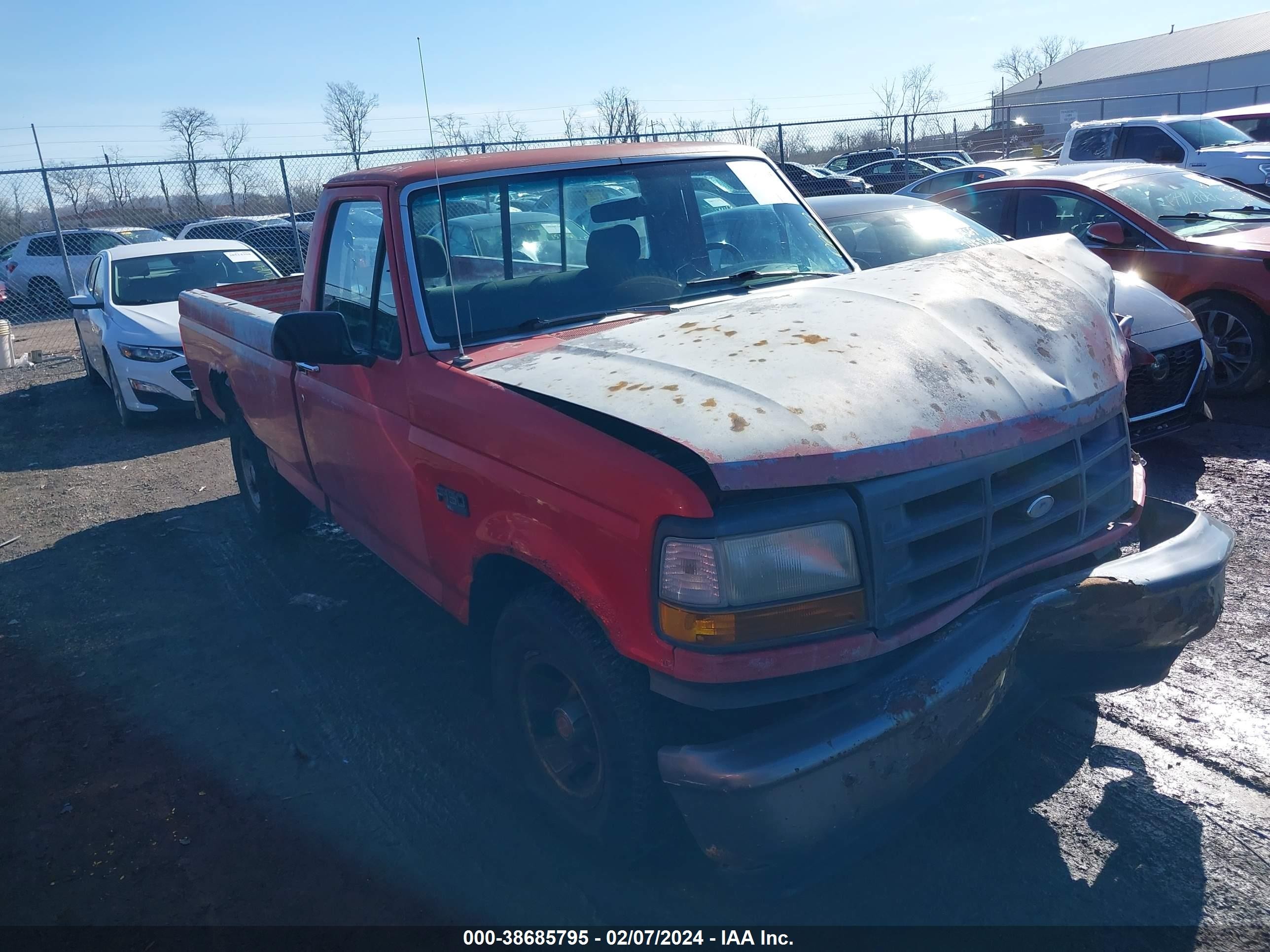 FORD F-150 1993 1ftef15y5pna48907