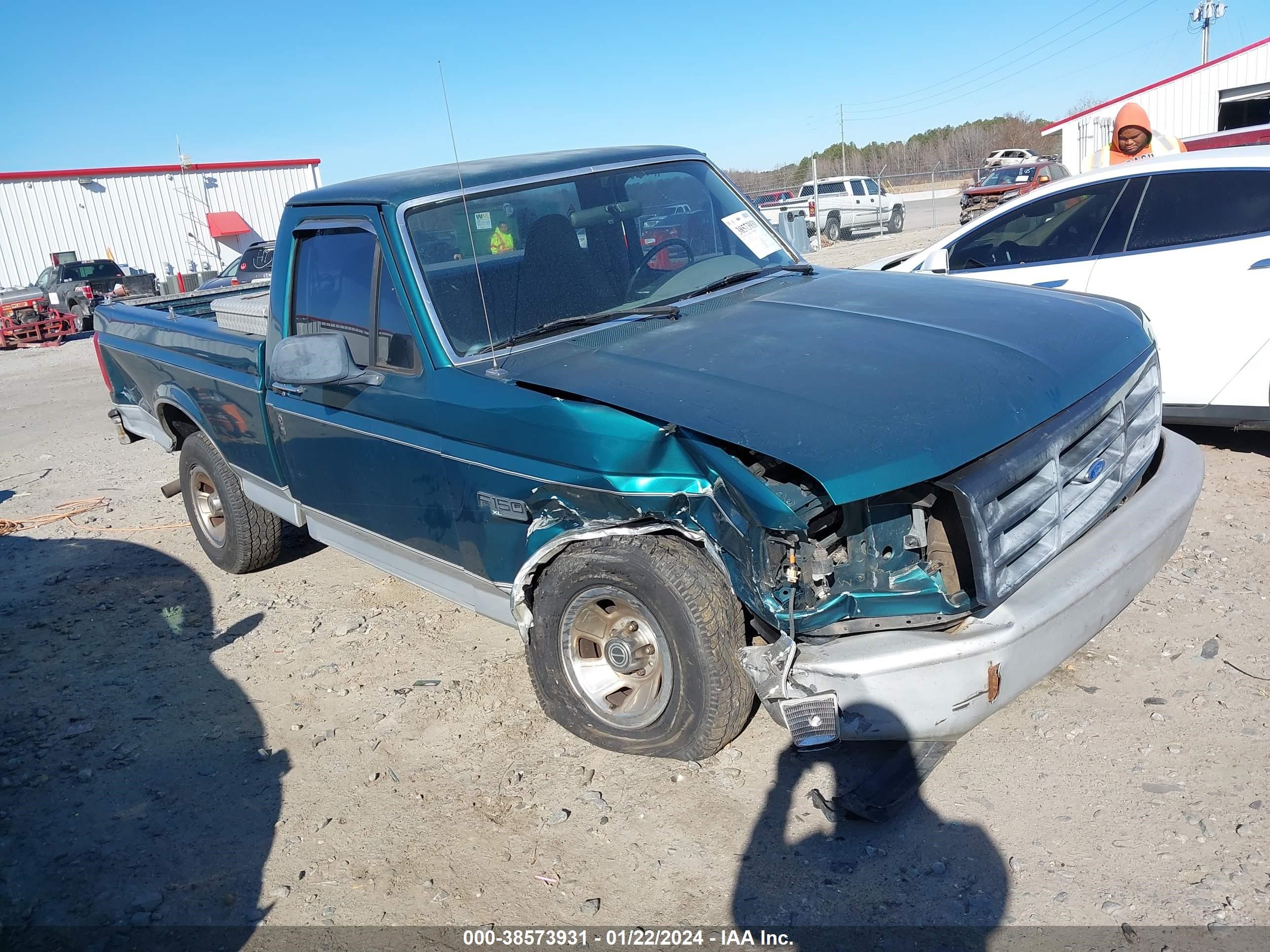 FORD F-150 1996 1ftef15y8tla87948