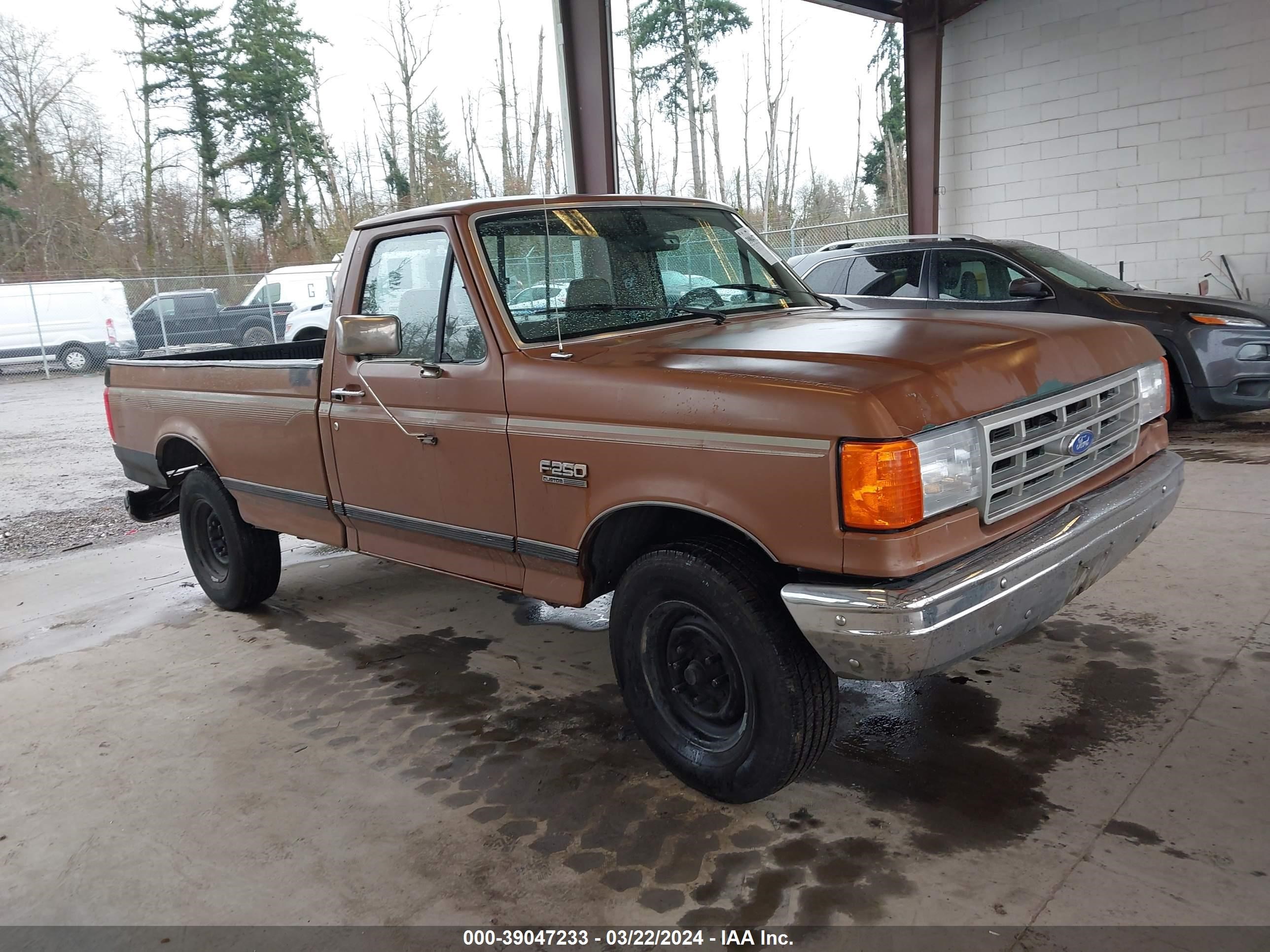 FORD F250 1991 1ftef25n9mpa14304