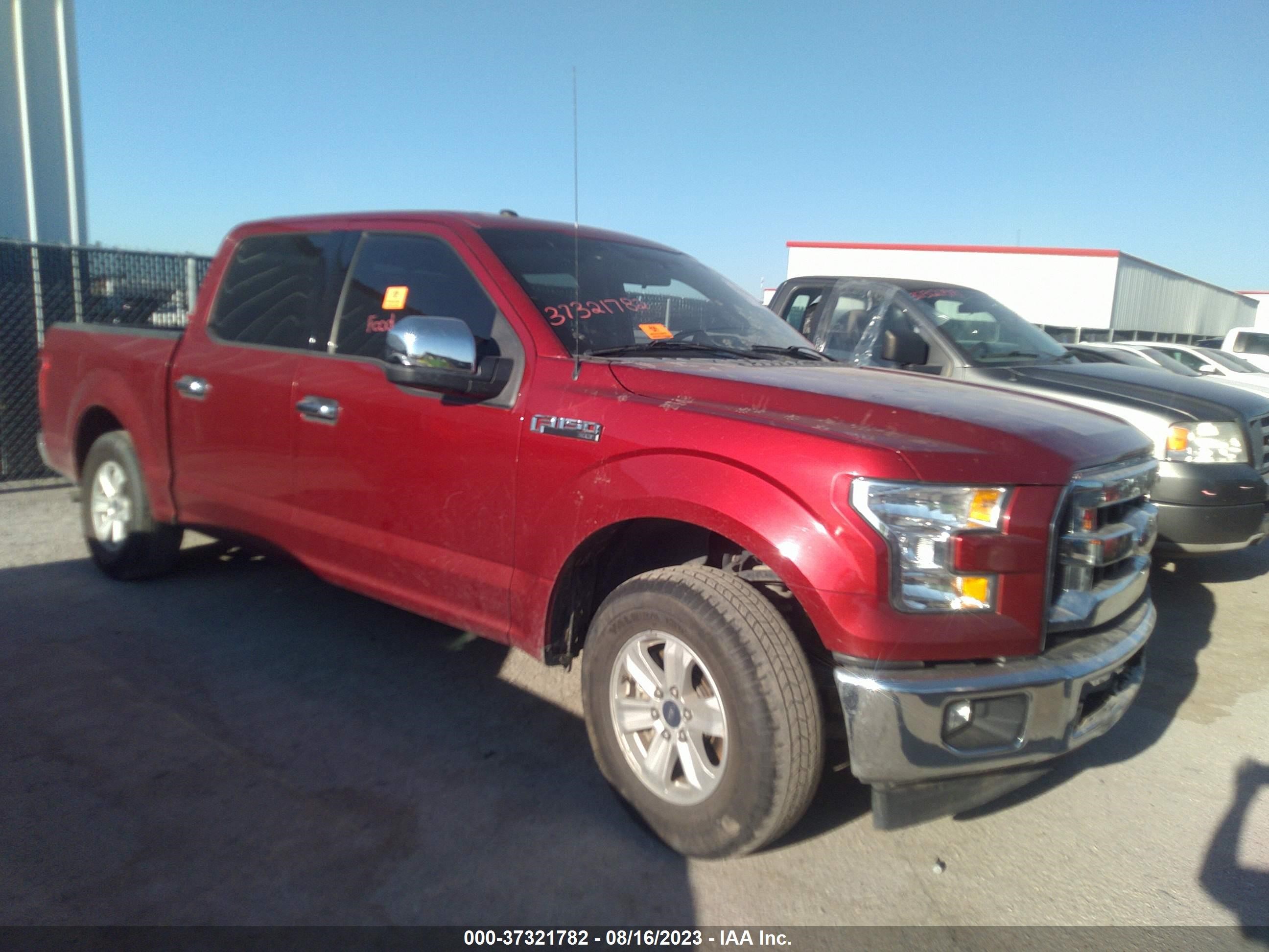 FORD F-150 2017 1ftew1c89hkc66290