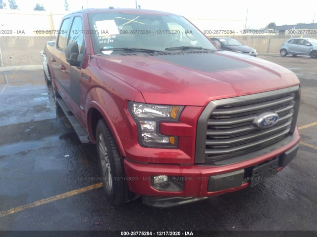 FORD F-150 2017 1ftew1cg1hfa53981