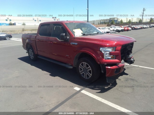 FORD F-150 2017 1ftew1cg8hkc55515