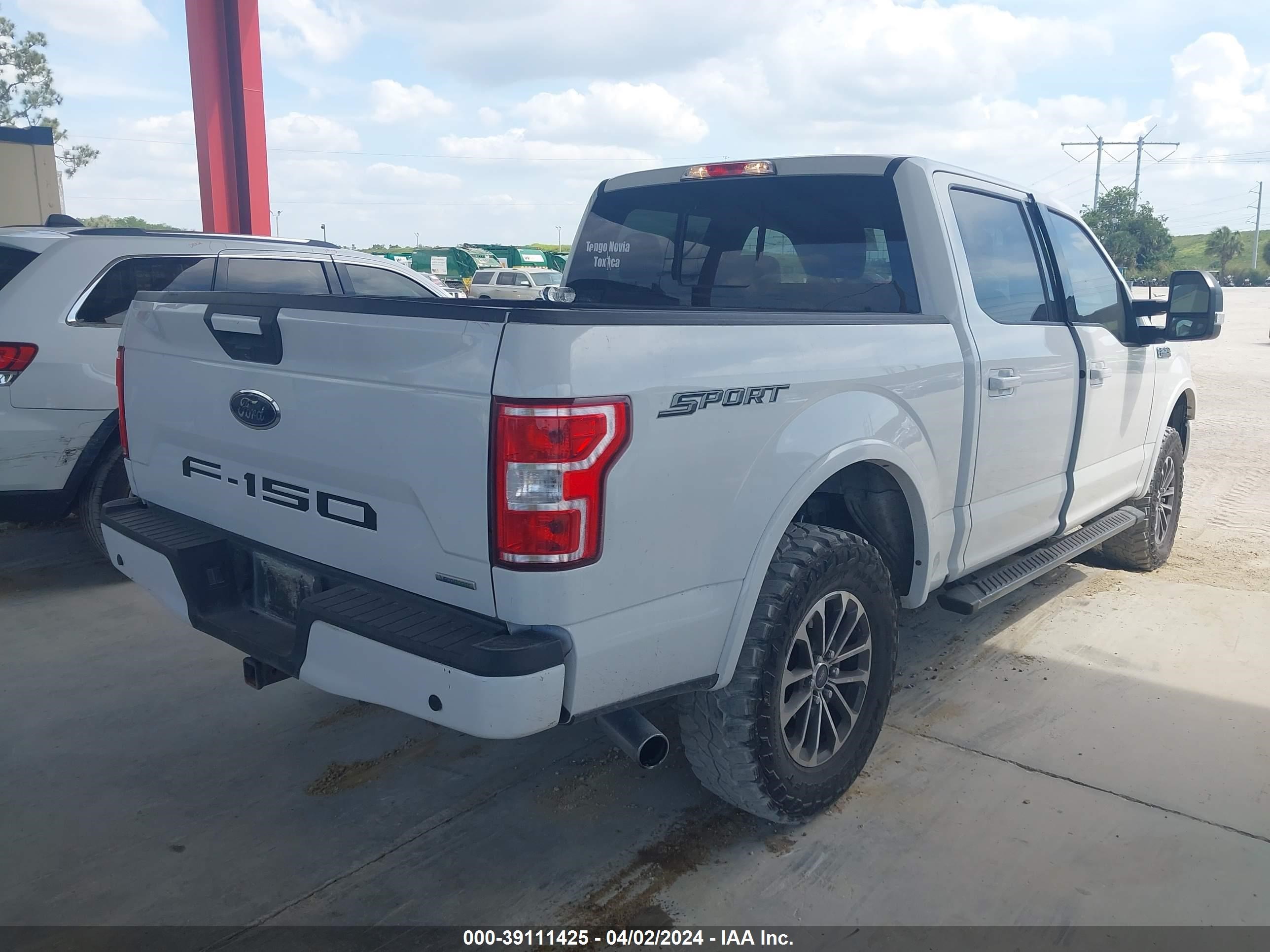 FORD F-150 2018 1ftew1cp8jfb64310