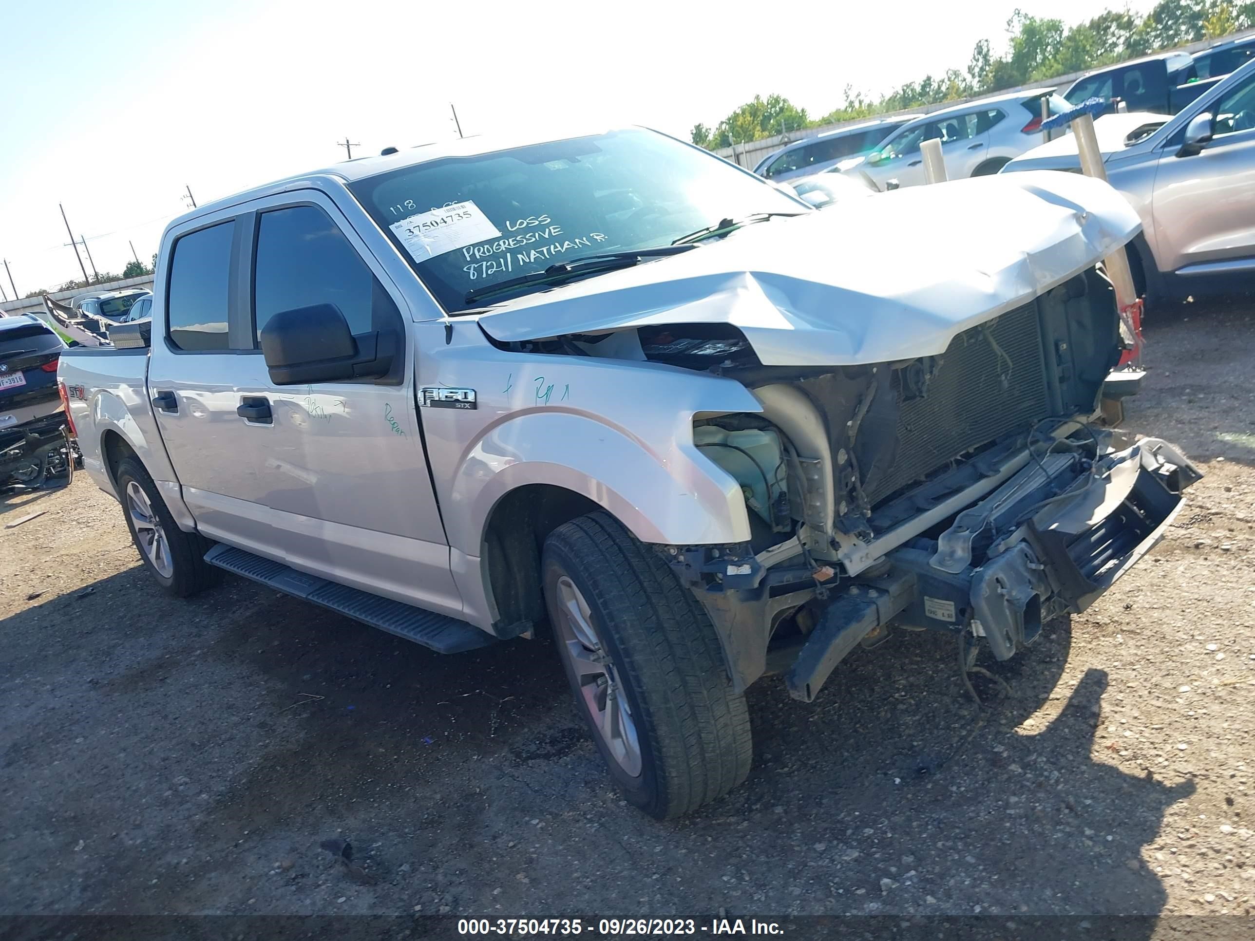 FORD F-150 2018 1ftew1cp9jke69838