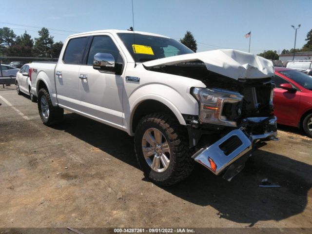 FORD F-150 2020 1ftew1e40lkf50829