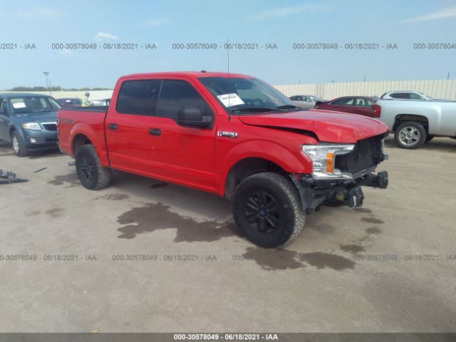 FORD F-150 2018 1ftew1e51jfd54137