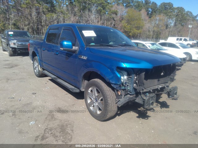 FORD F-150 2018 1ftew1e58jfb80745