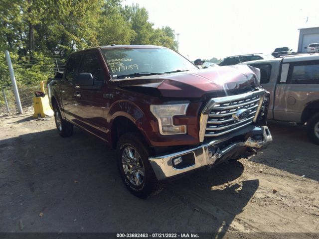 FORD F-150 2017 1ftew1e80hfb43189