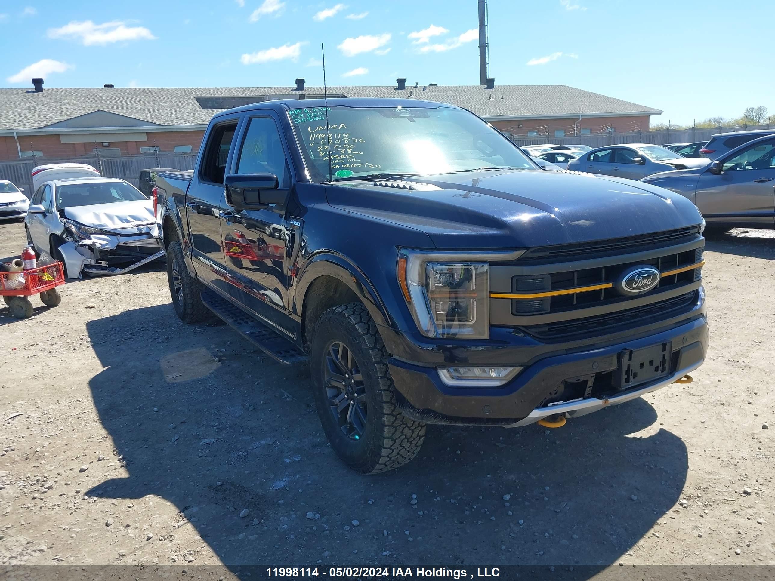 FORD F-150 2022 1ftew1e84nfc20836