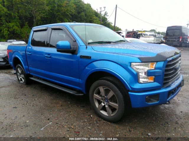 FORD F-150 2016 1ftew1ef2gkd07157